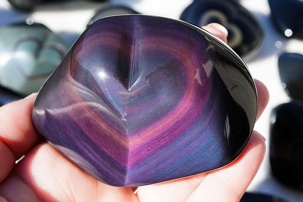How to Heal a Broken Heart with Rainbow Obsidian