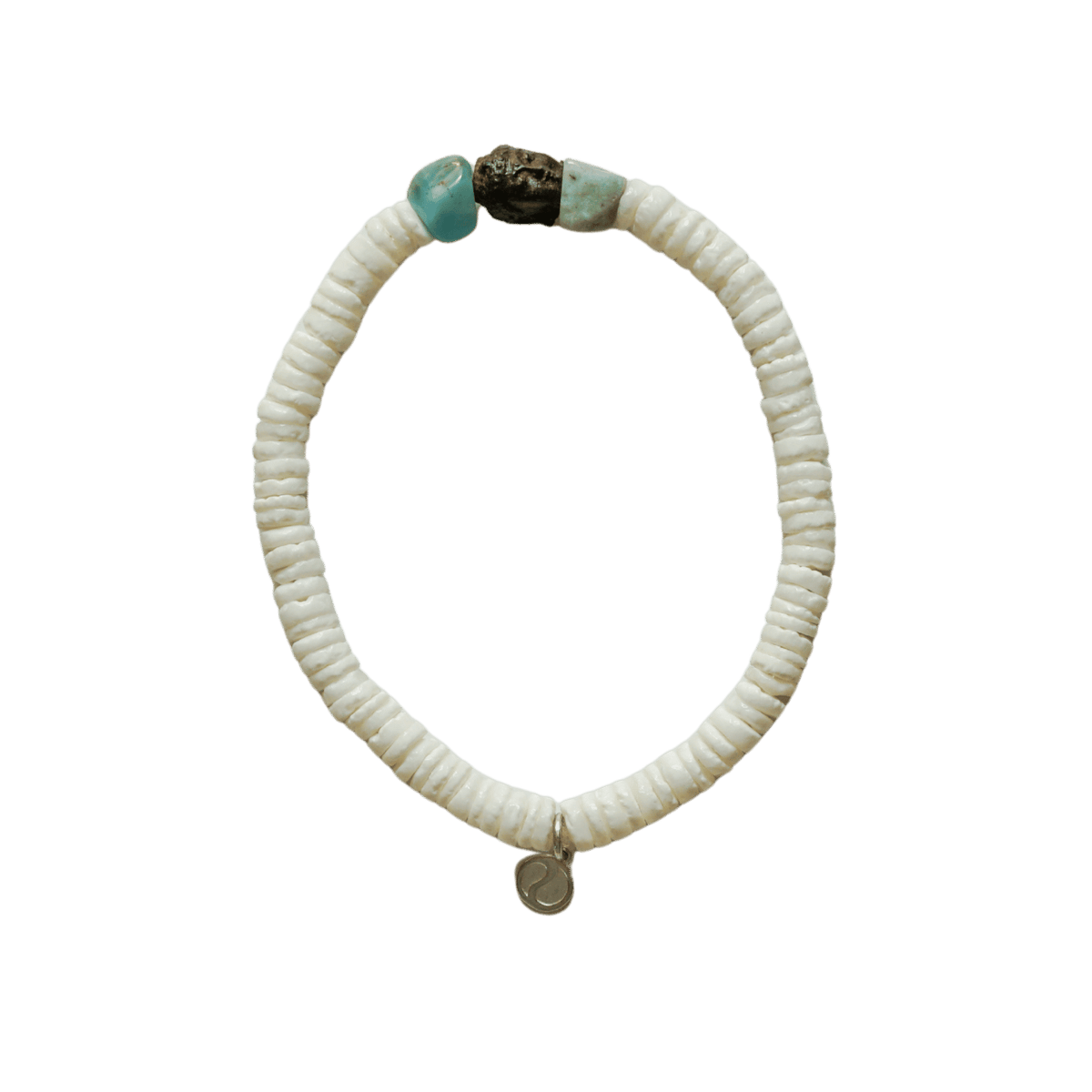 Buddha & Heishi Shell Bracelet