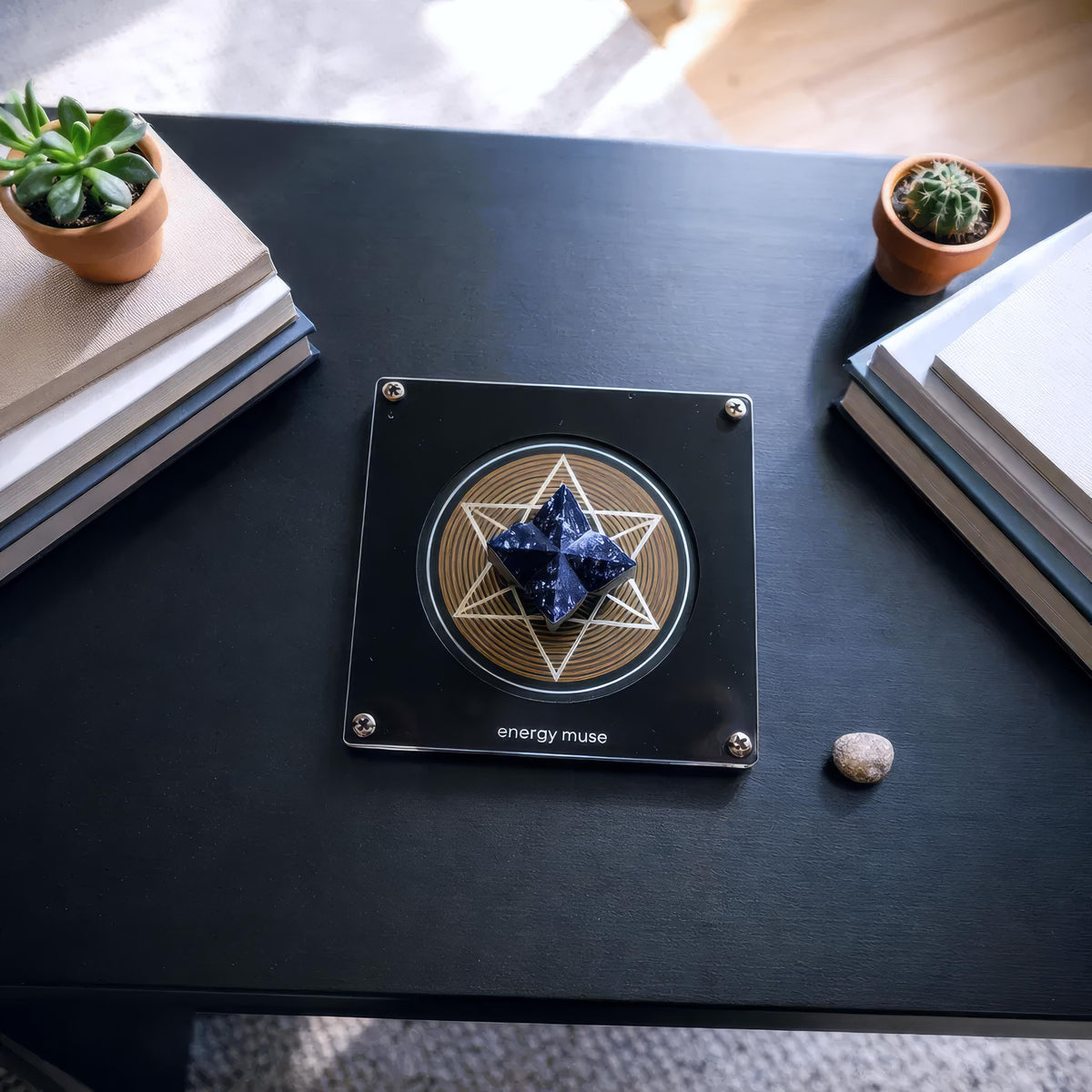 Dumortierite Merkaba Crystala