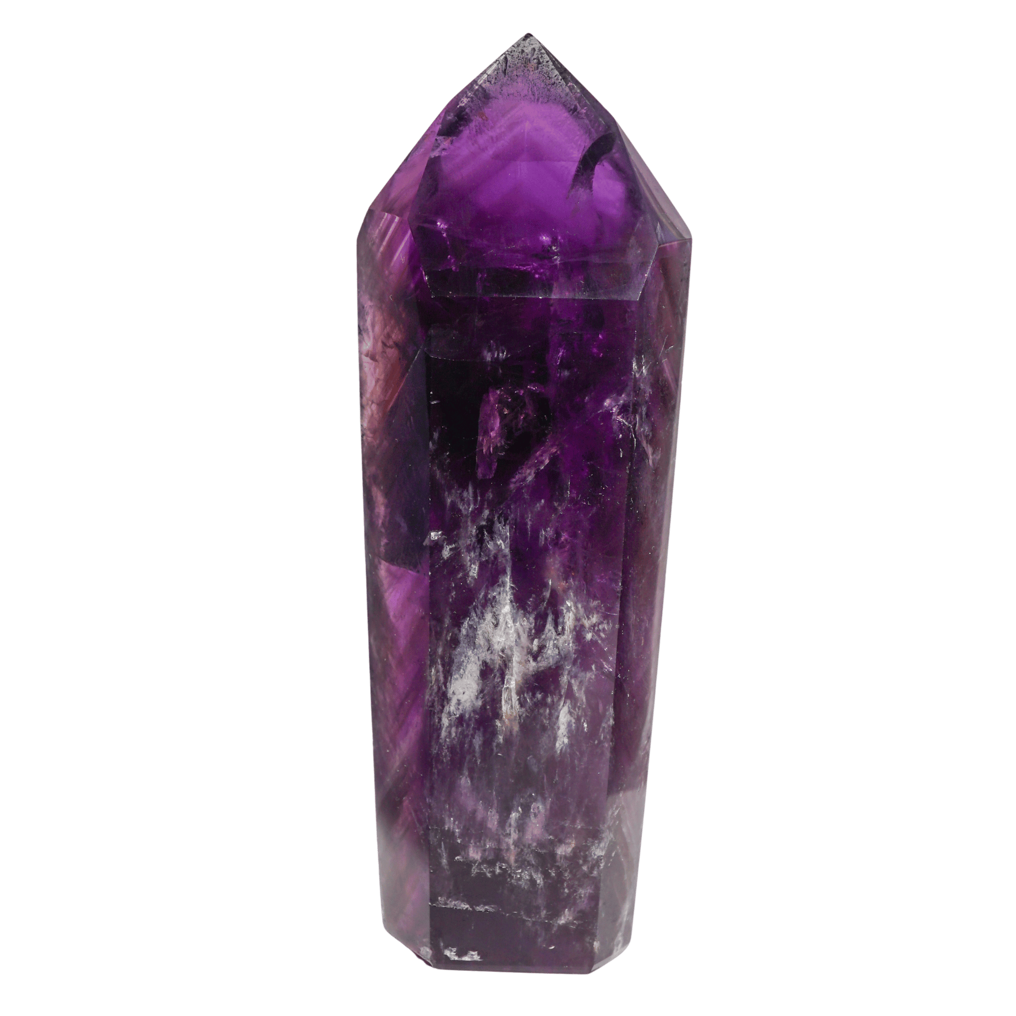 AA-Grade Deep Brazilian Amethyst Point – Energy Muse