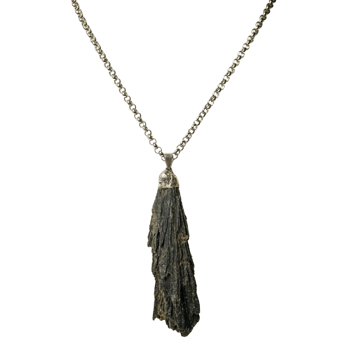 Black Kyanite One-of-a-kind Necklace