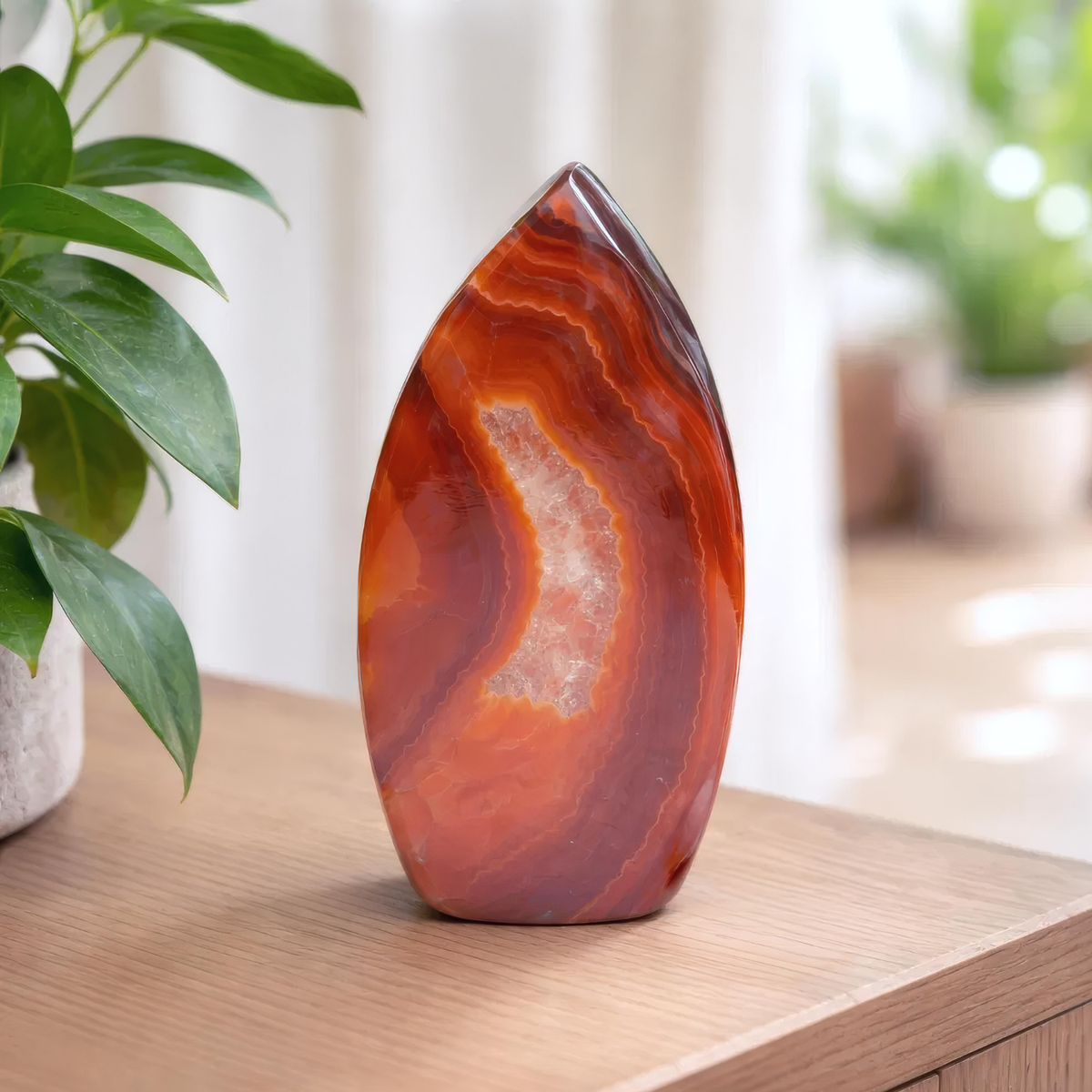 Carnelian Flame Crystal