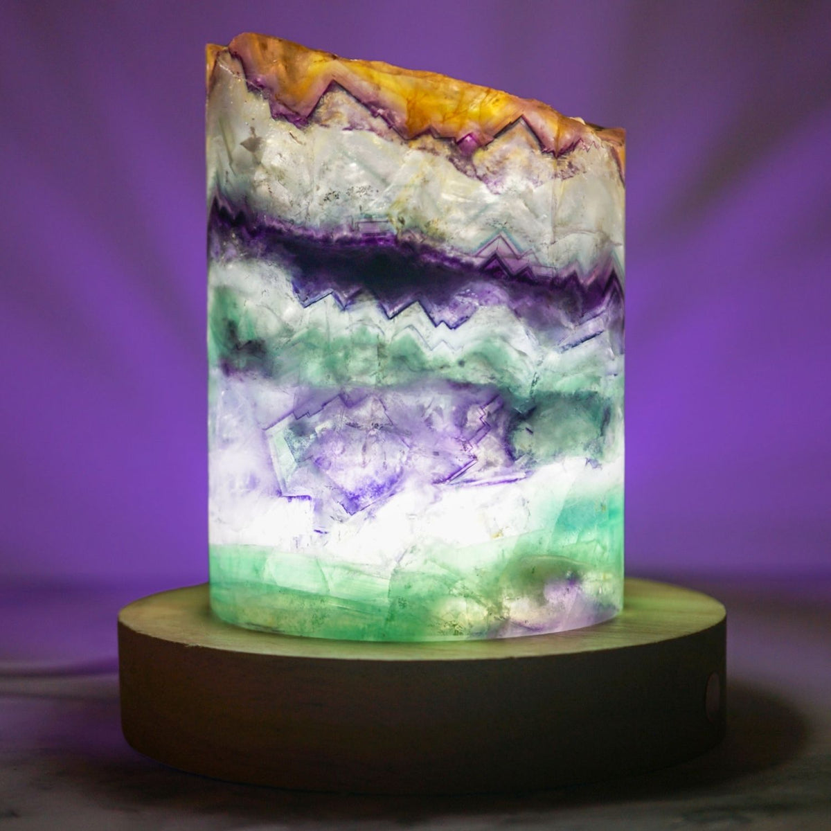 Fluorite Lamp