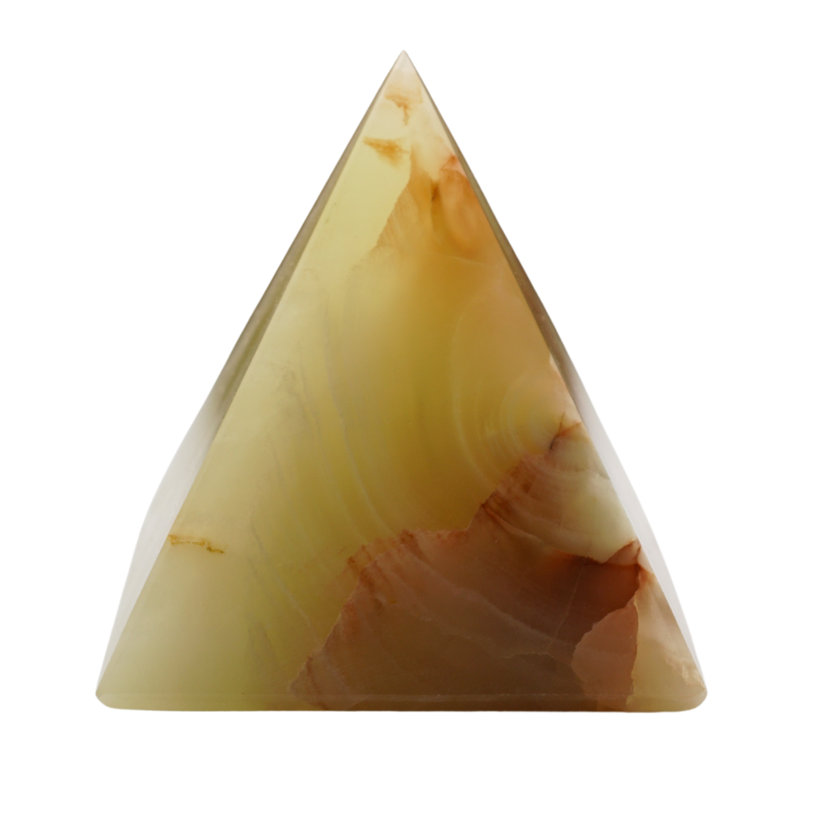 Green Onyx Pyramid
