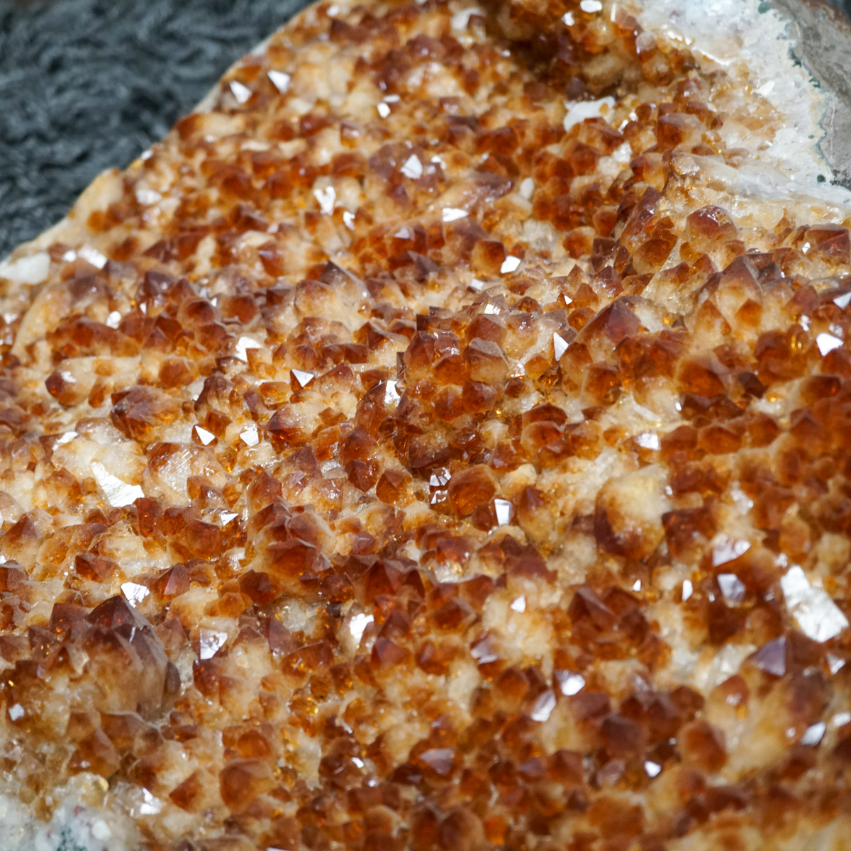 HUGE Citrine Geode Heart • 53.5 lbs