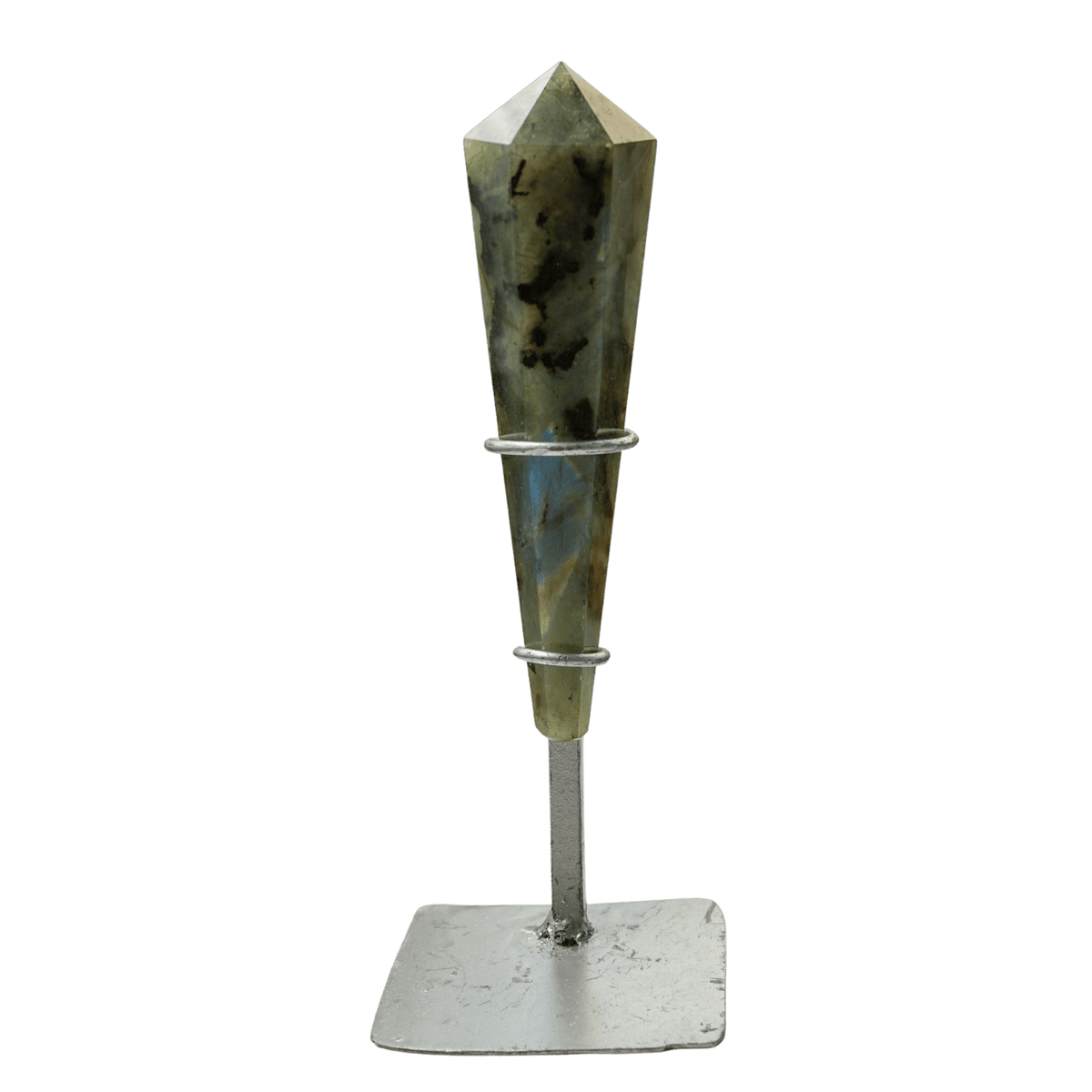 Labradorite Wand on Stand