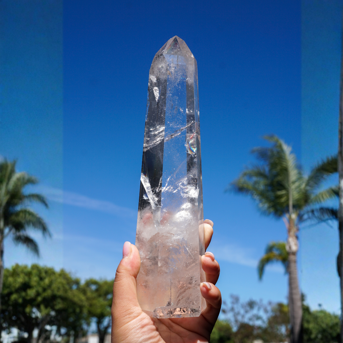 Lemurian Quartz Pillar A