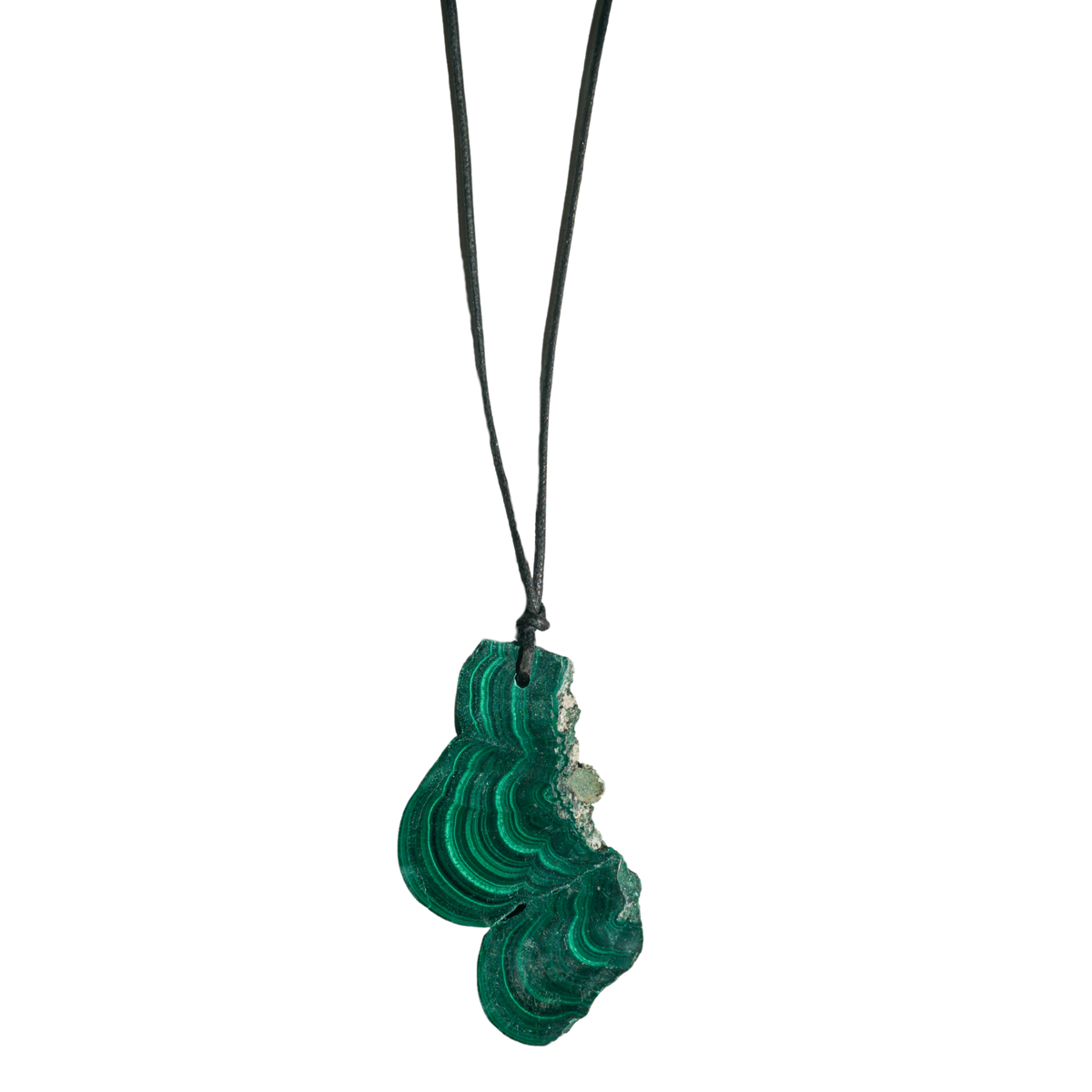 Malachite Pendant Necklace