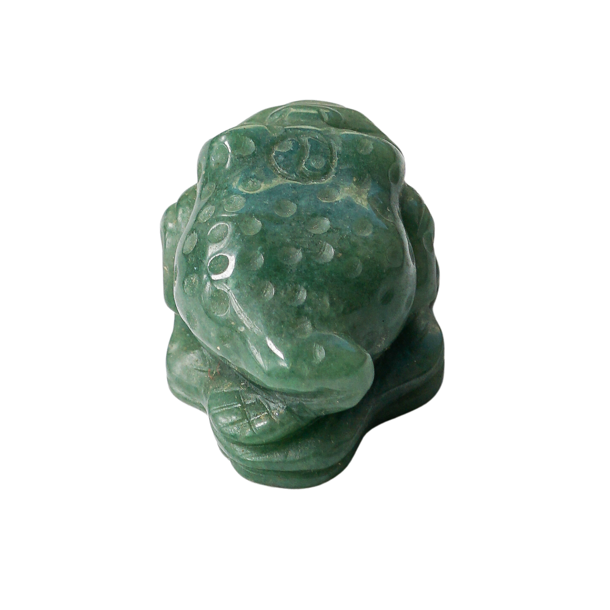 Mini Aventurine Money Frog