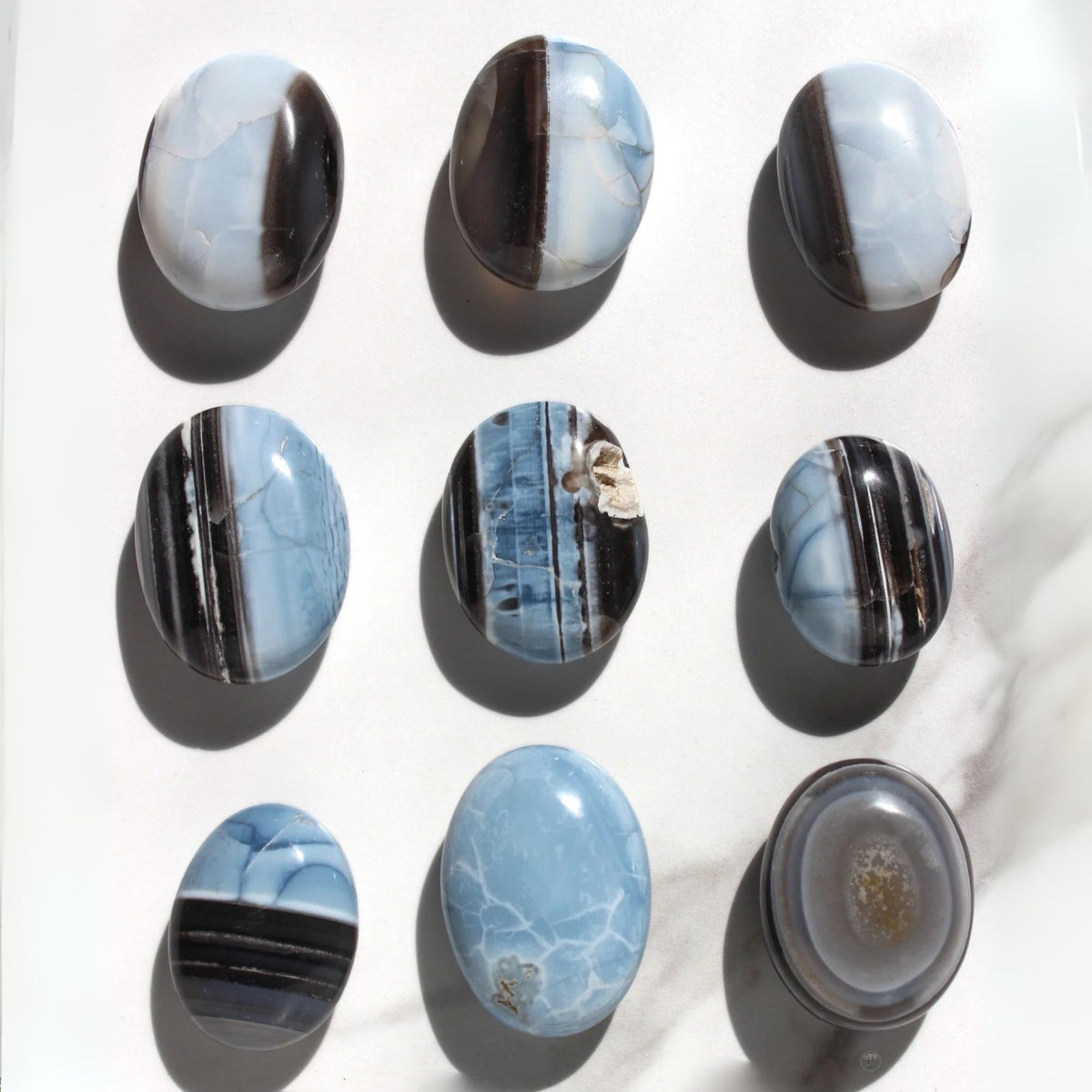 Owyhee Blue Opal Touchstone