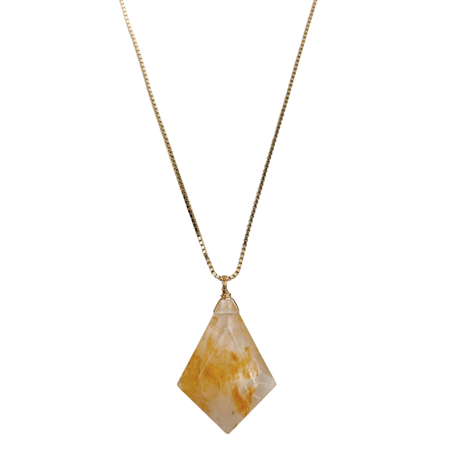 Golden Healer Quartz Necklace | Shop Golden Healer Quartz Jewelry