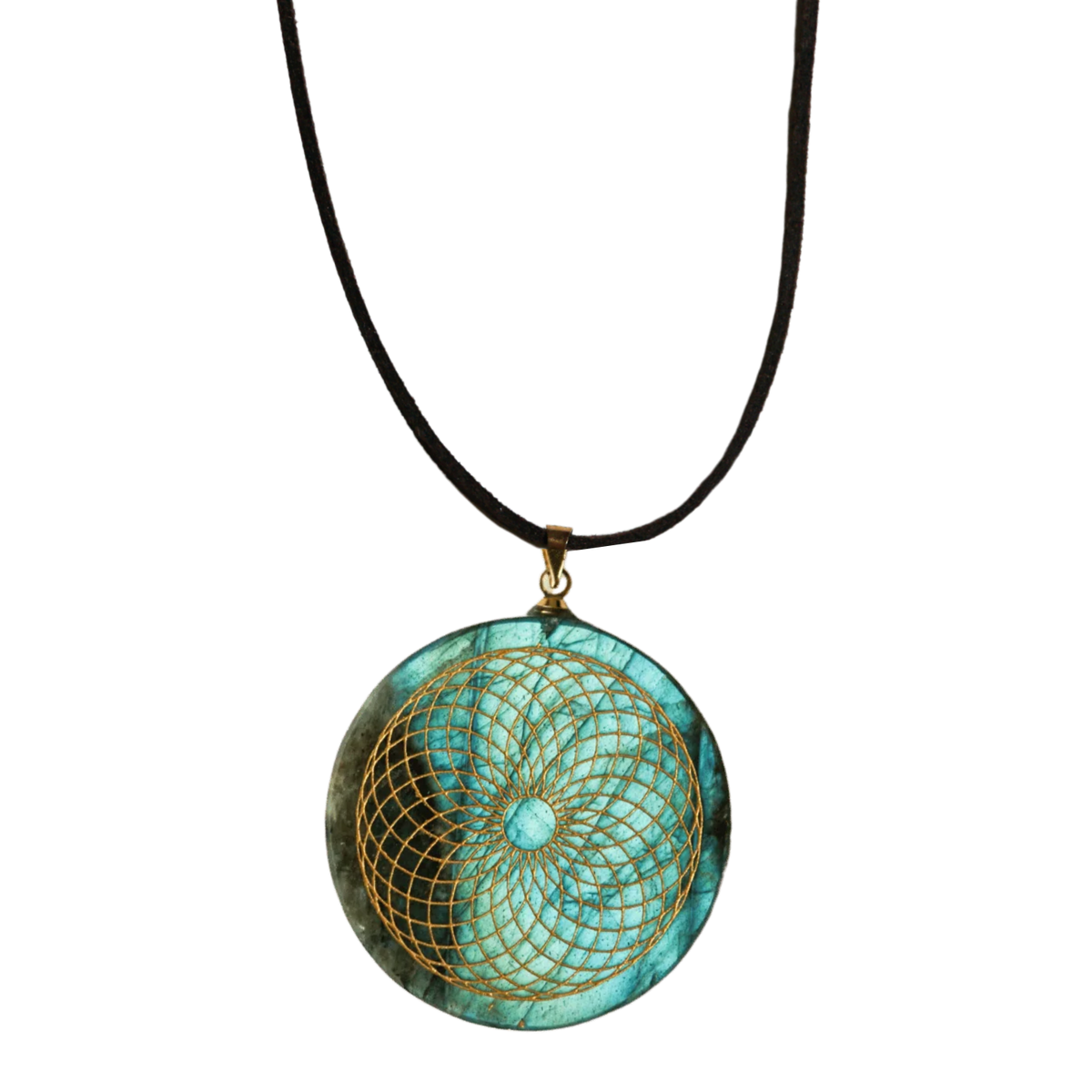 Labradorite Torus Necklace