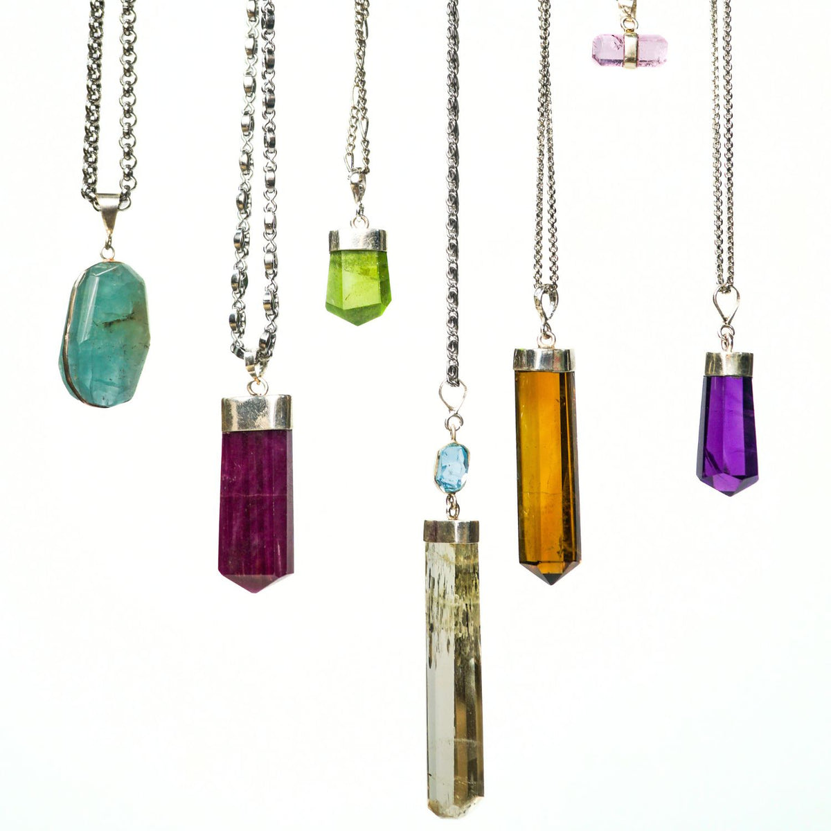 Aquamarine Pendant Necklace