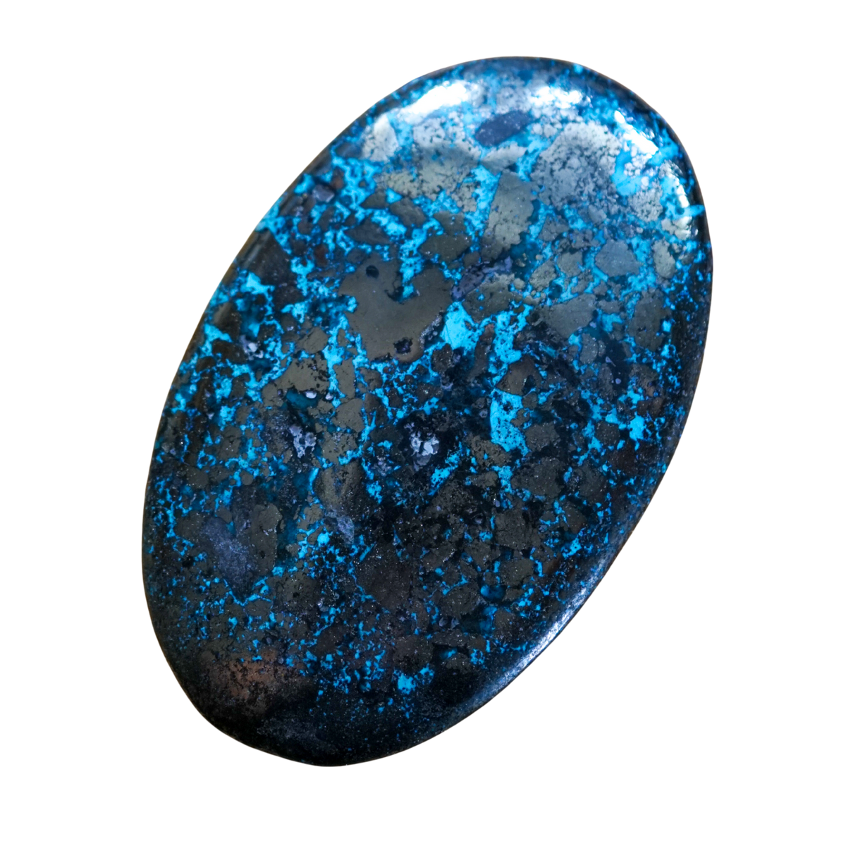 Persian Turquoise & Pyrite Touchstone