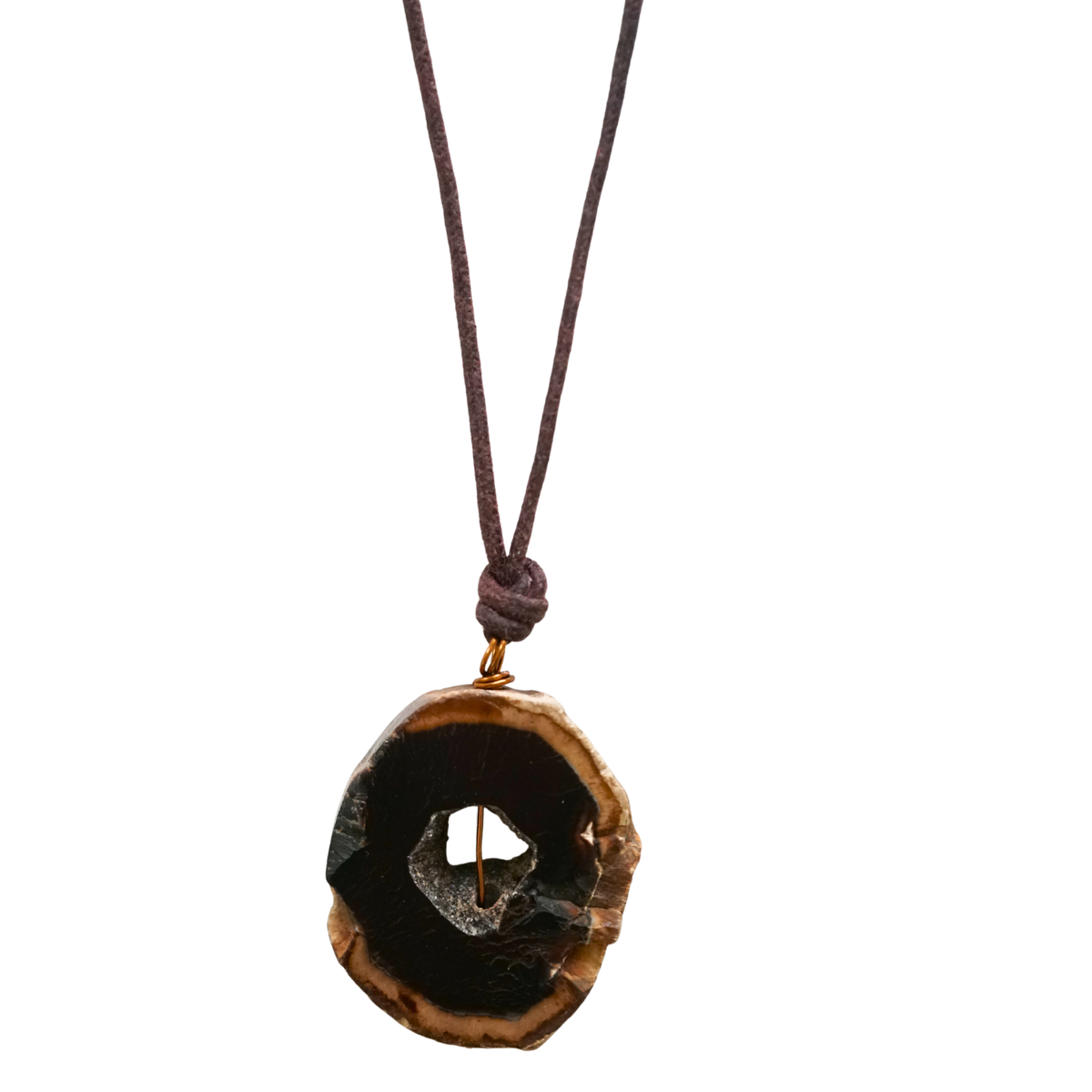 Petrified Wood Necklace