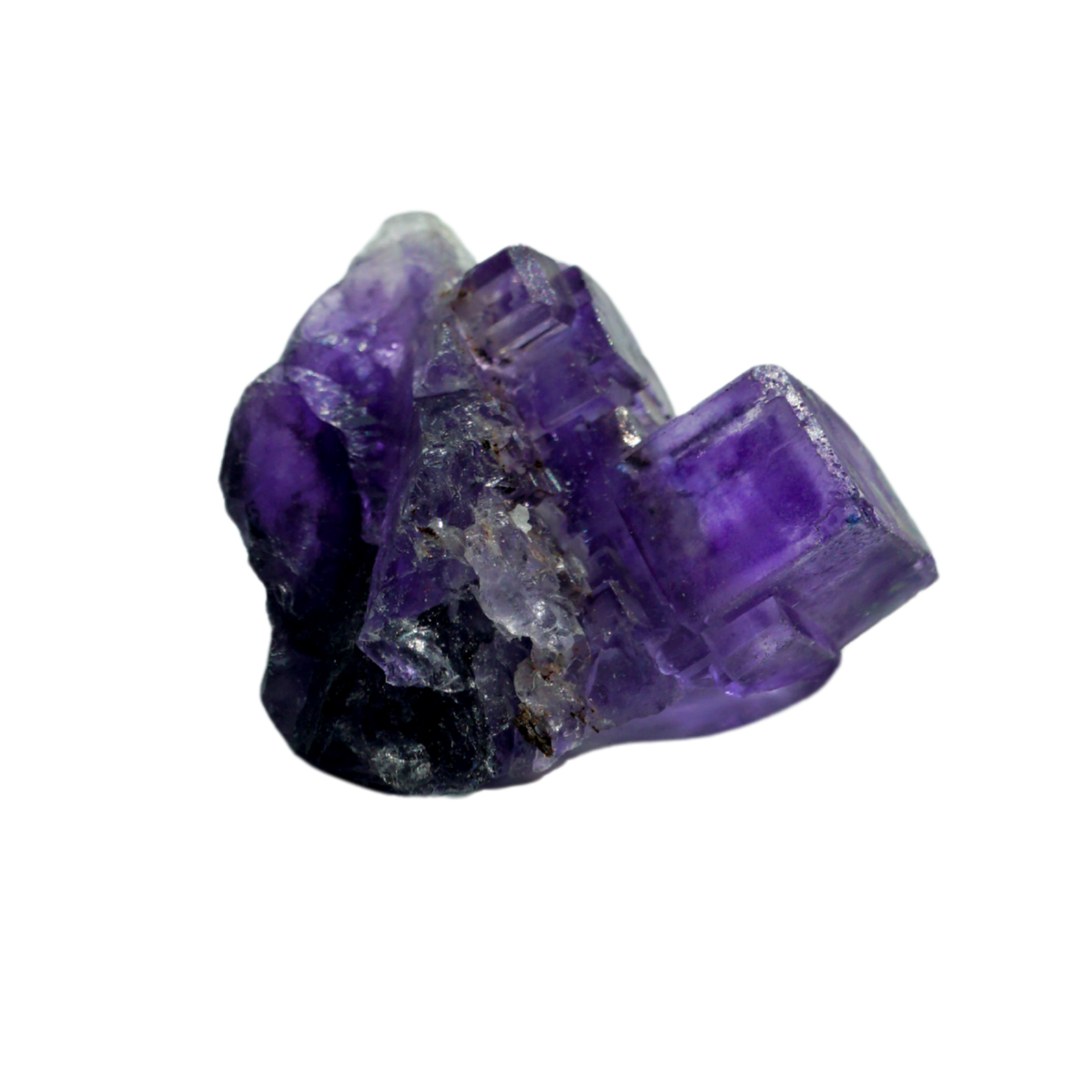 Purple Cubic Fluorite