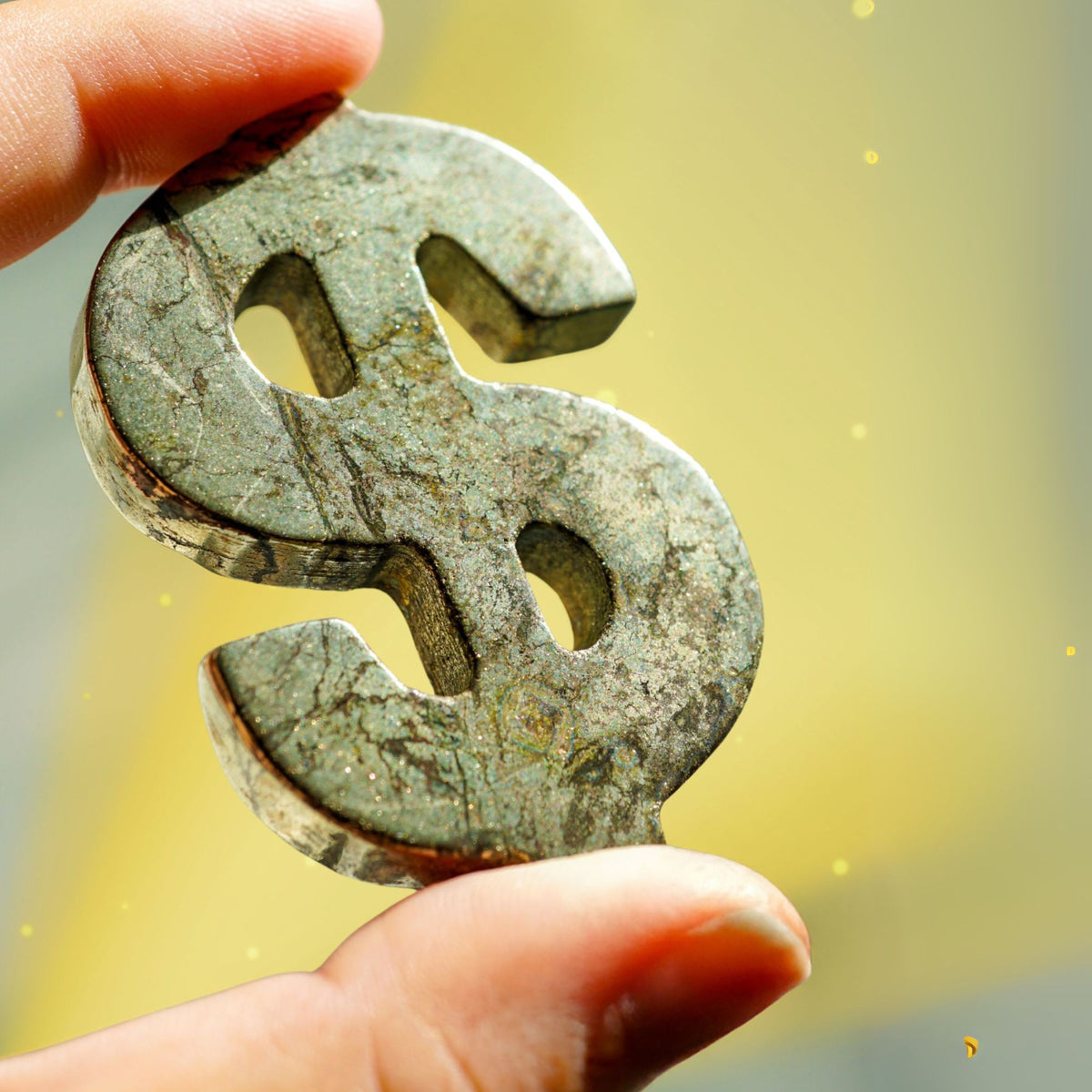 Pyrite Money Sign