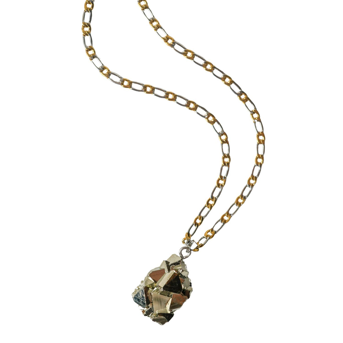 Pyrite Pendant Necklace