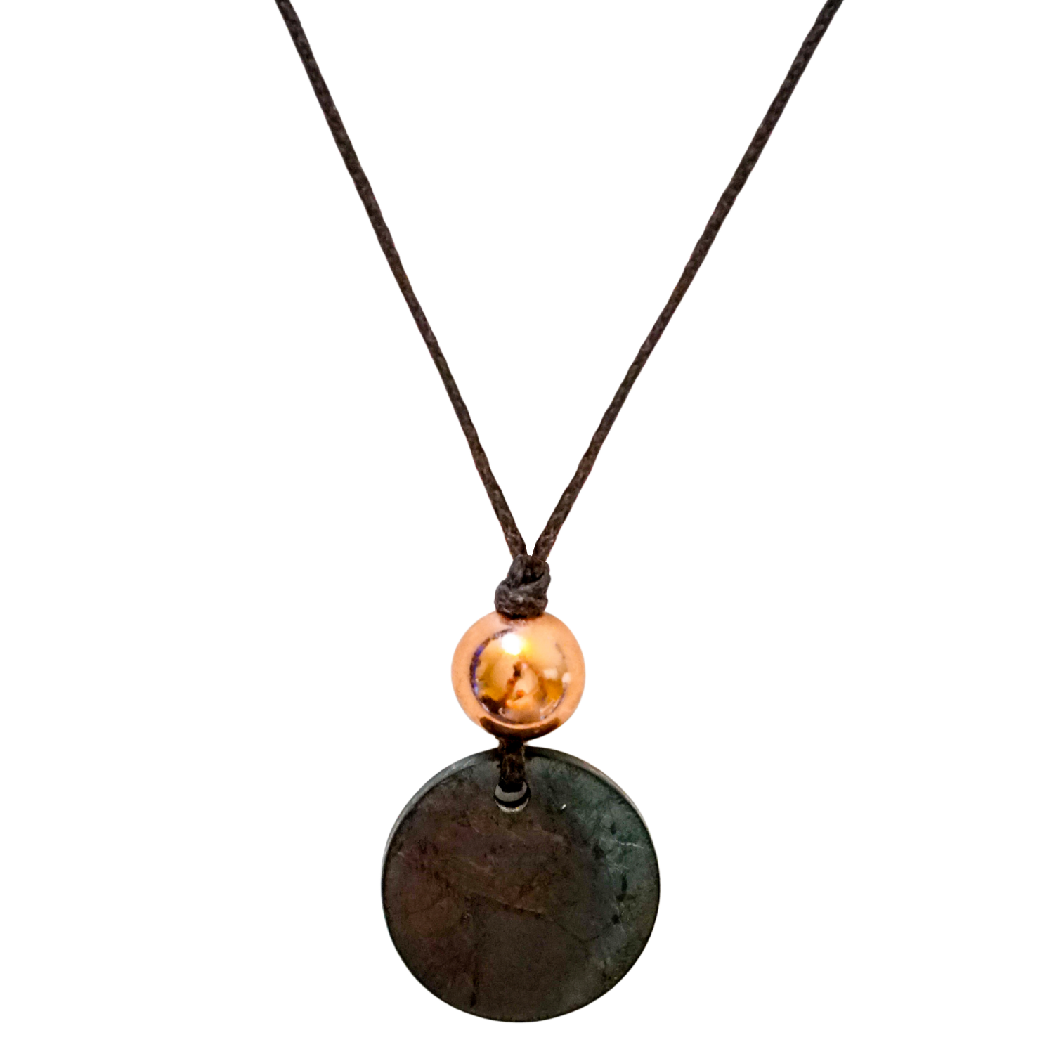 Shungite x Copper Necklace – Digital Detox & Grounding Jewelry