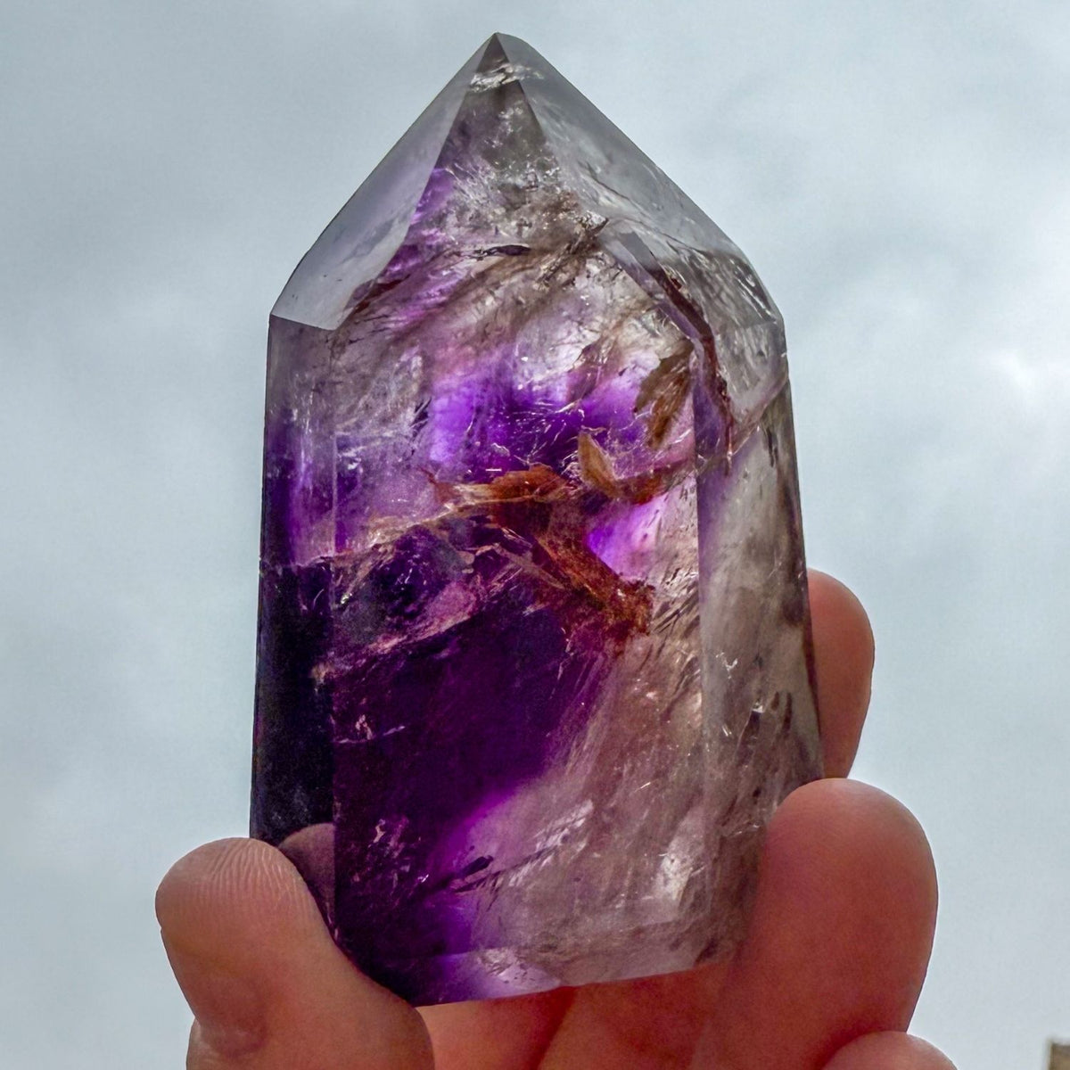 Smoky Amethyst Crystals