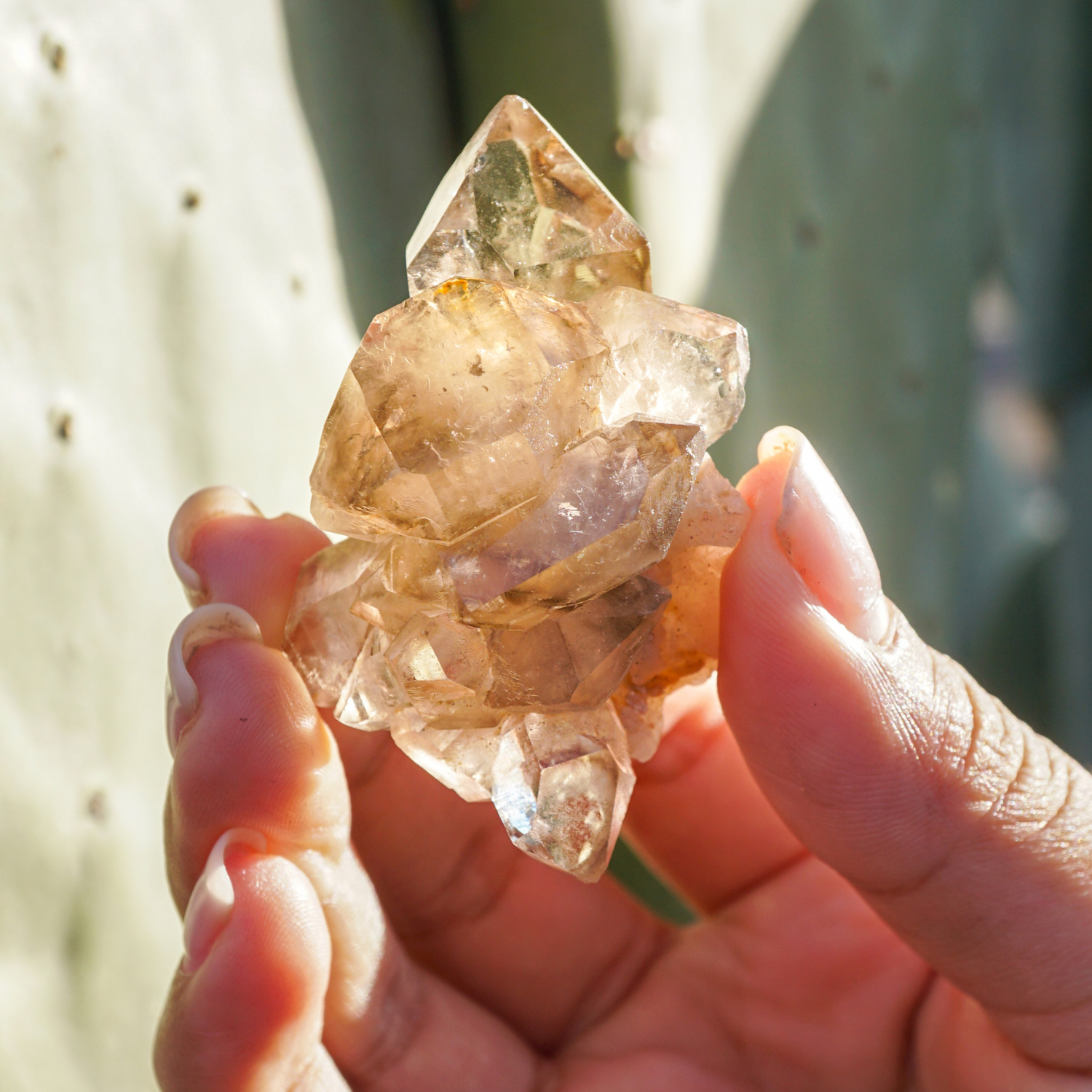 Smoky Quartz Elestial – Rare Handheld Crystal for Deep Healing