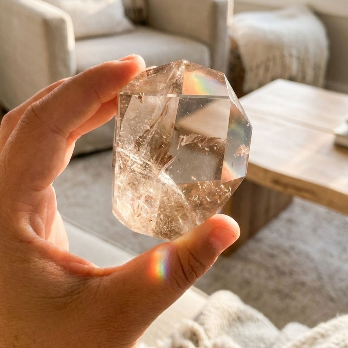 Smoky Quartz Free-form Crystal