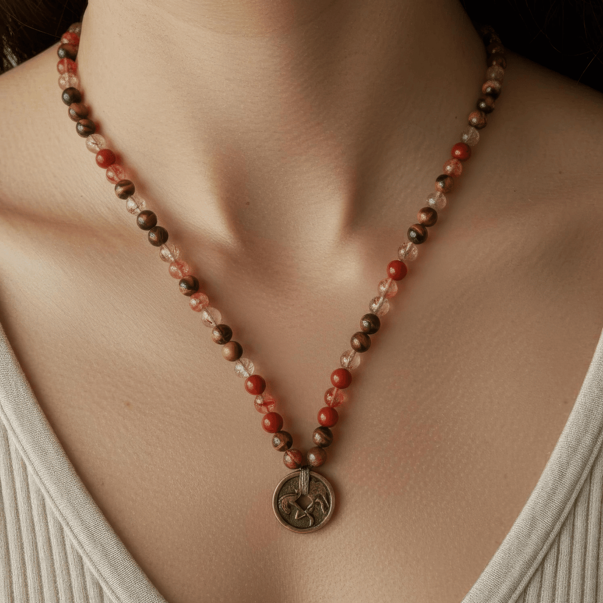 Year of the Fire Horse Necklace