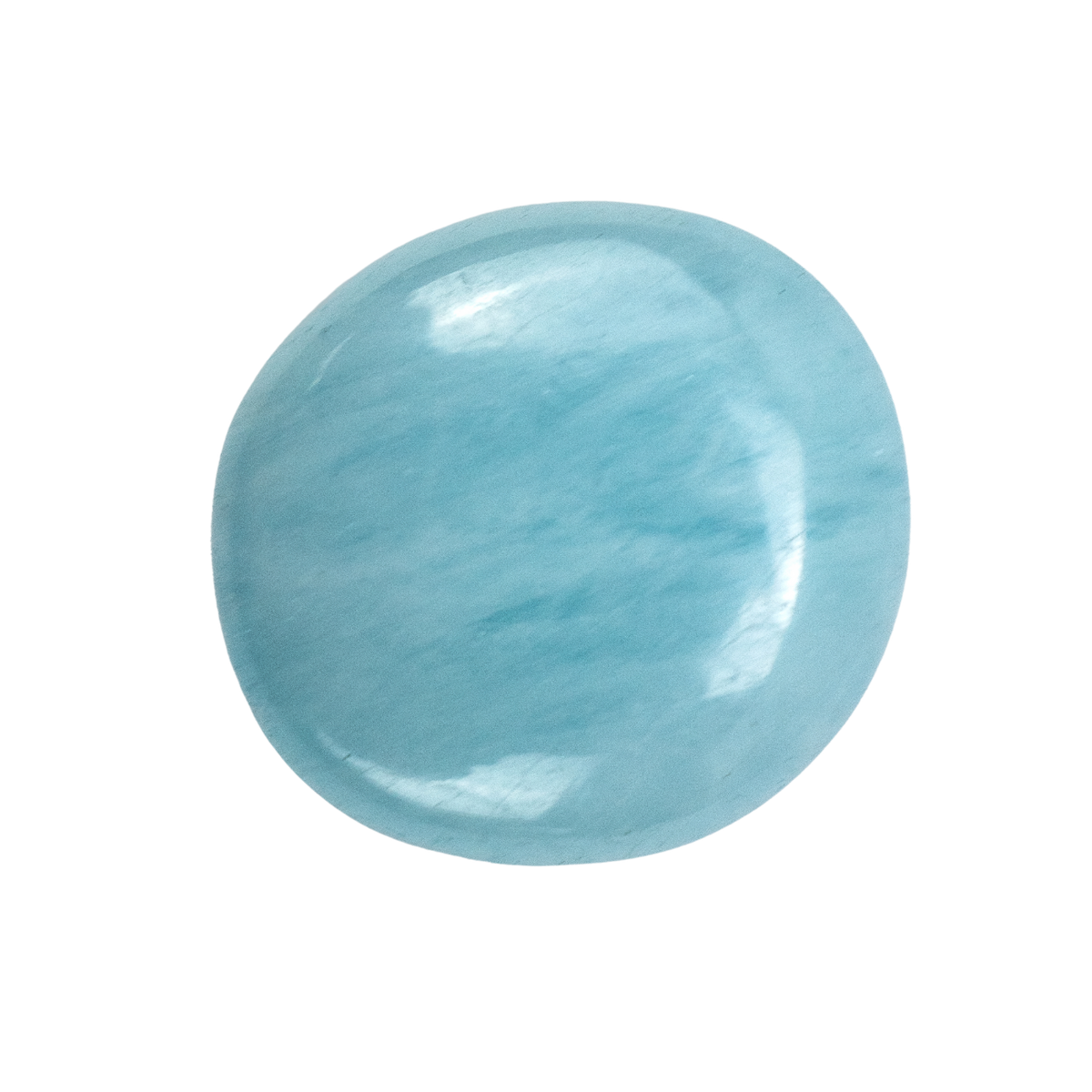 aquamarine tumbled stone - Energy Muse