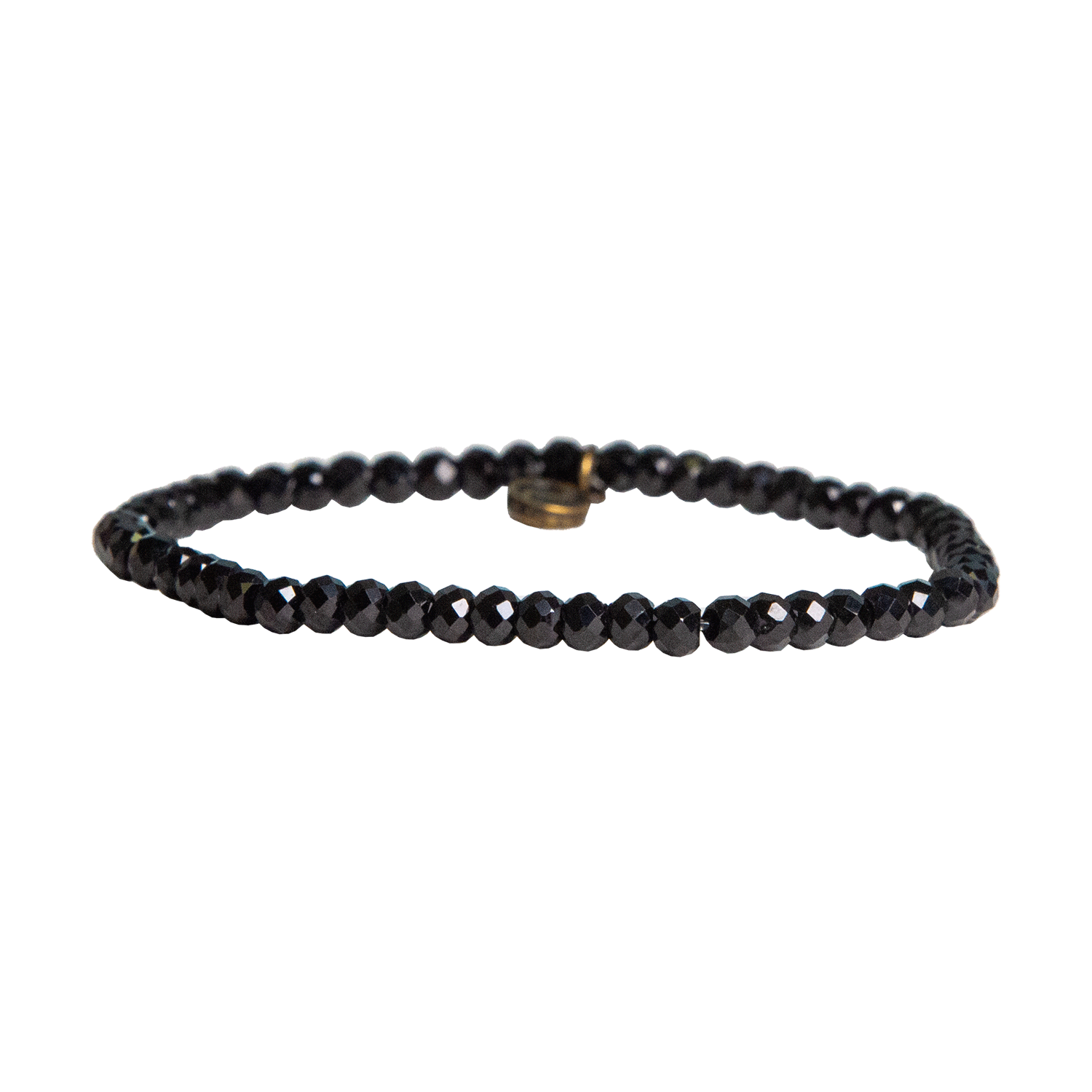 Black Spinel Mini Gemstone Bracelet | Shop Black Spinel at Energy Muse
