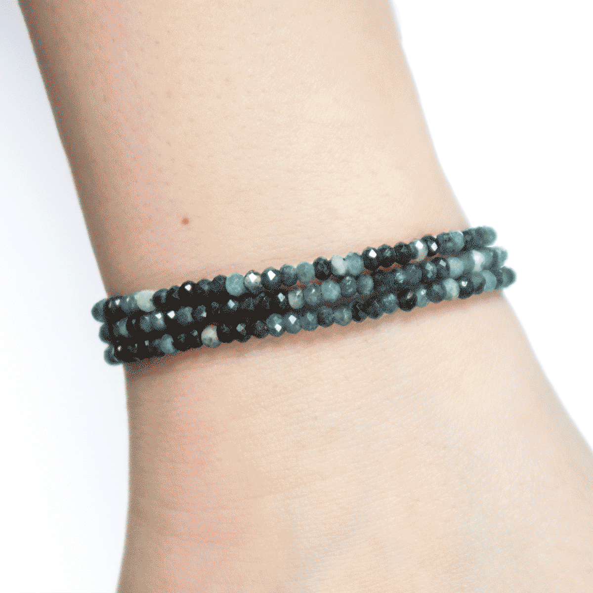 Blue Tourmaline Convertible Bracelet-Necklace