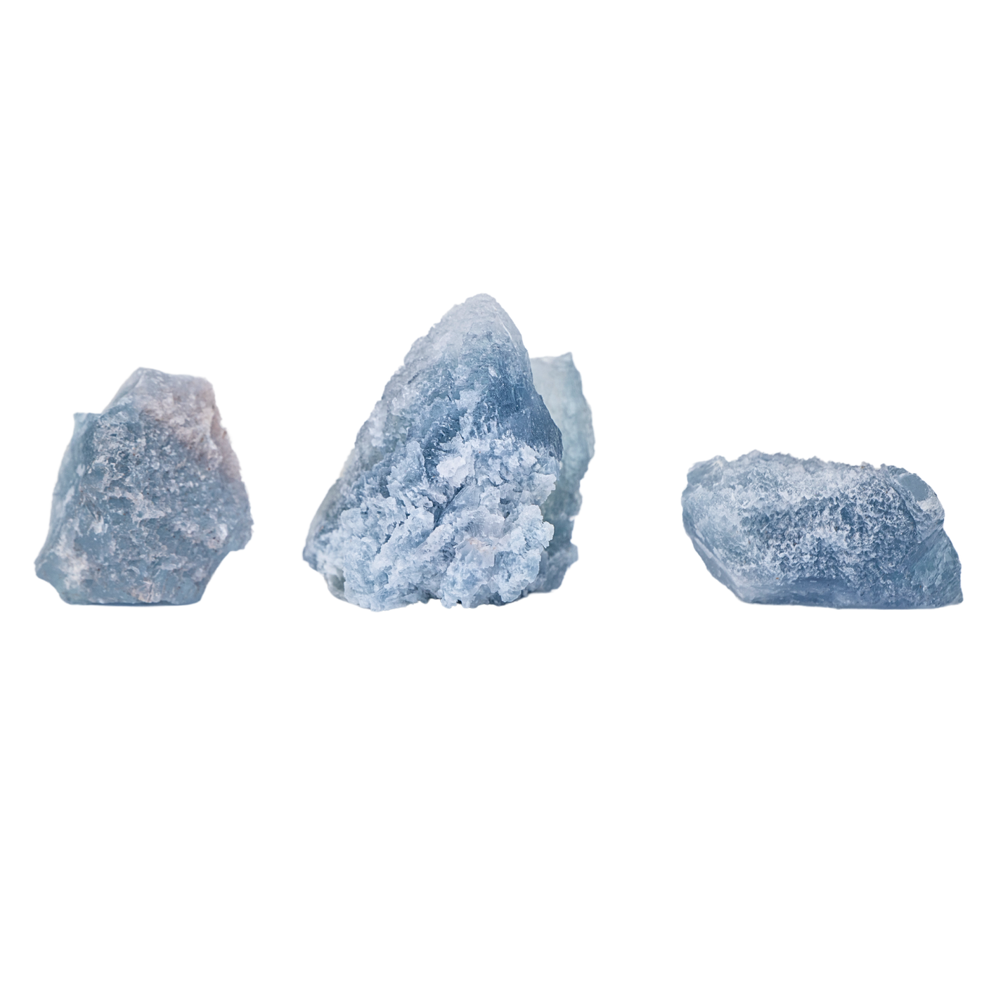 Blue Calcite with Celestite Crystal