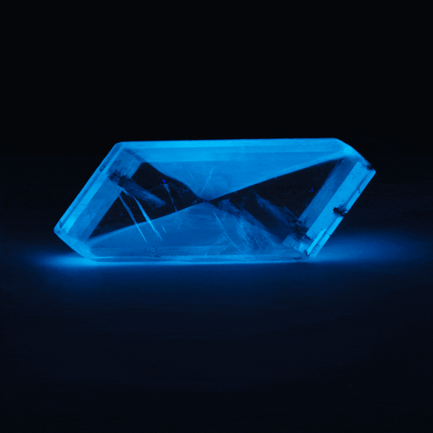 UV Reactive Canadian Selenite Shop UV Reactive Crystals at Energy Muse