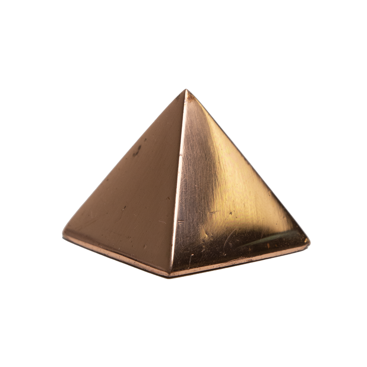 Solid Copper Pyramid