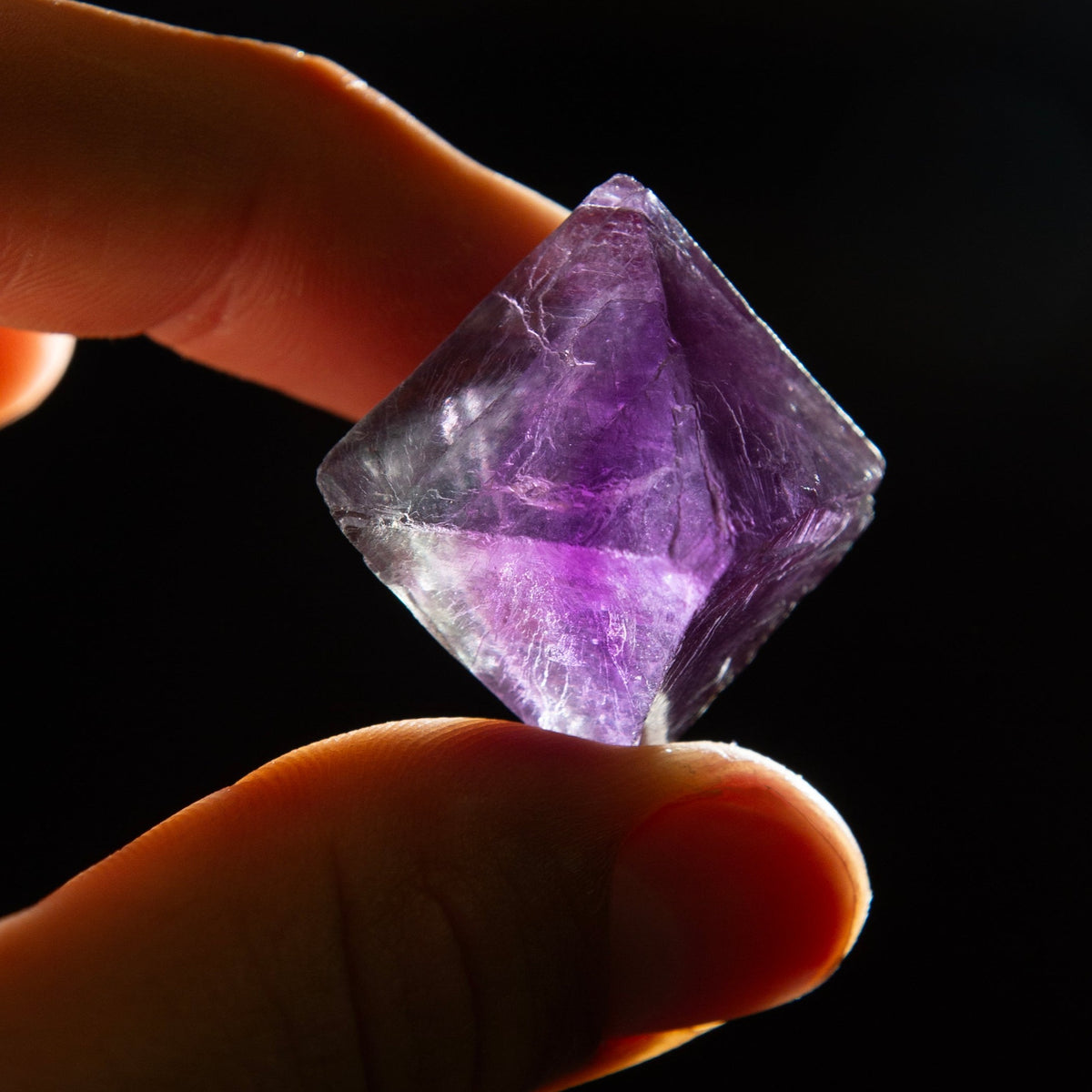 Fluorite Octahedron