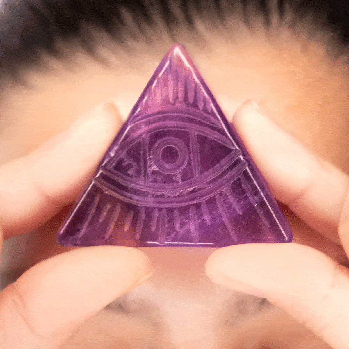 Fluorite Protective Eye Crystal Energy Muse