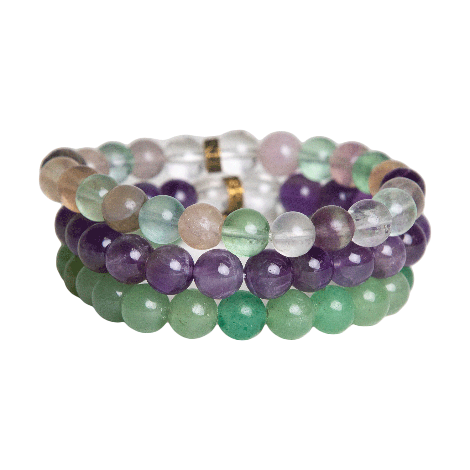 Expect the Best Bracelet Bundle Shop Crystal Bracelets at Energy Muse