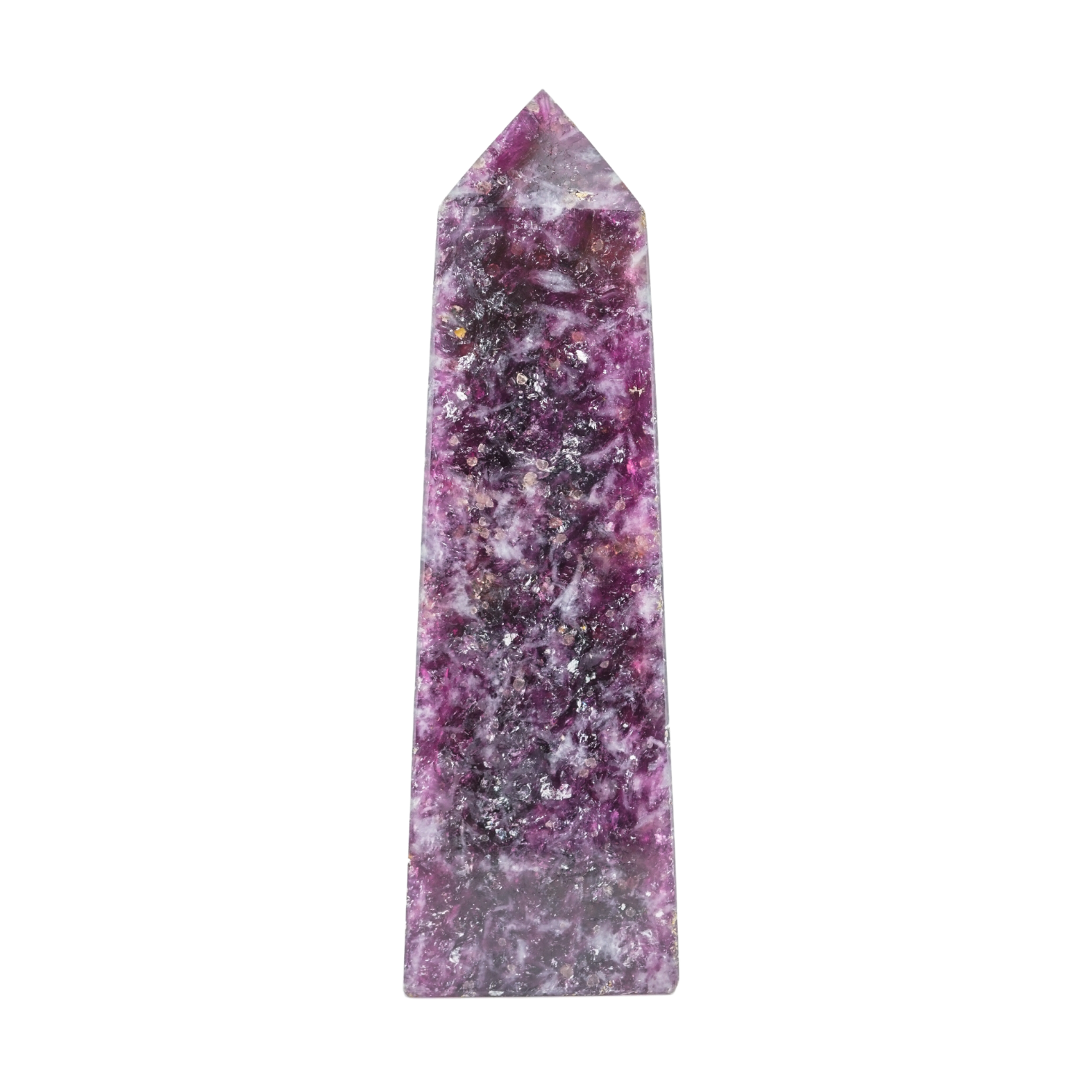 Lepidolite Pillar store