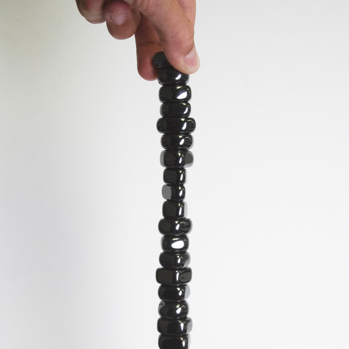 Magnetic Hematite Stone Pair