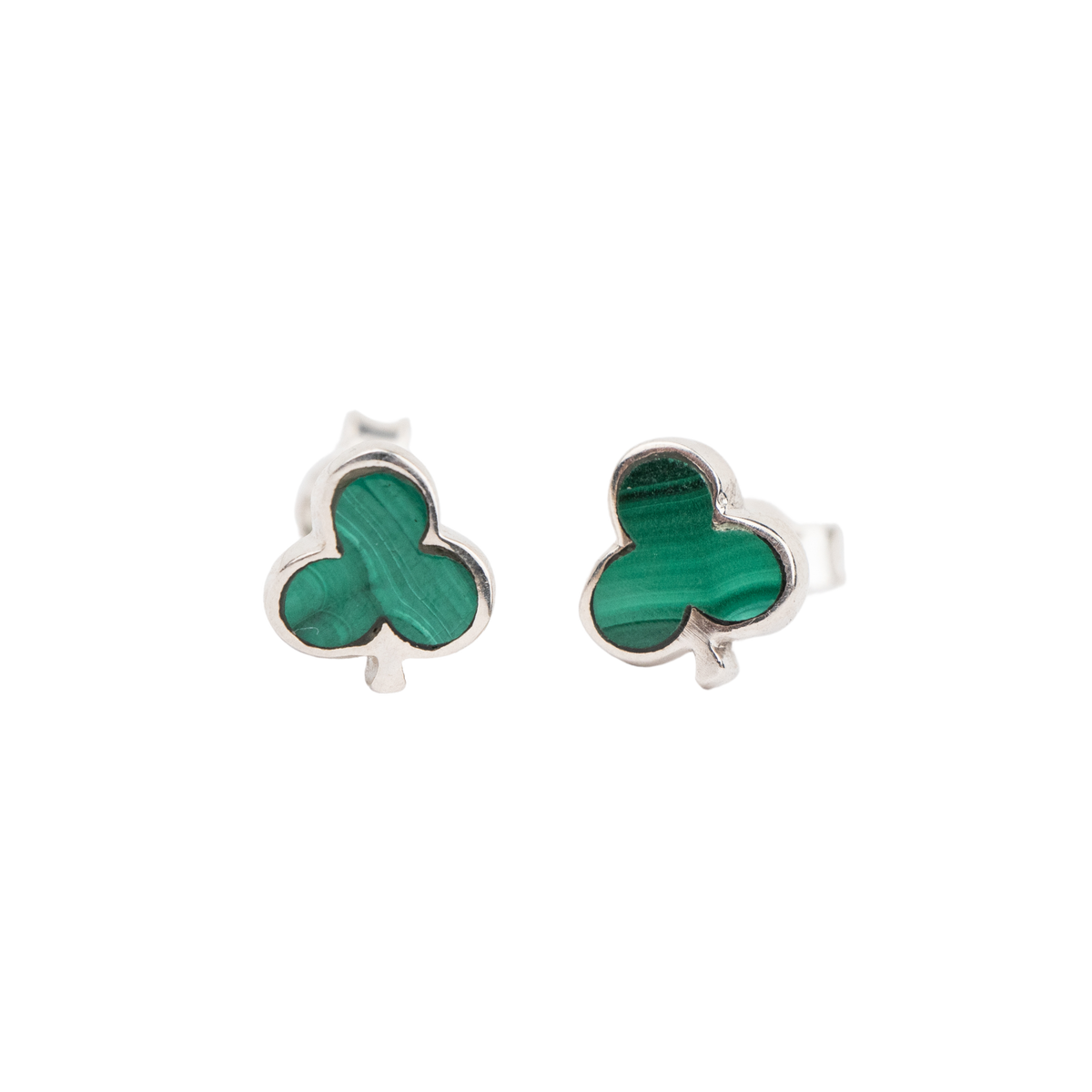 Malachite Club Crystal Earrings