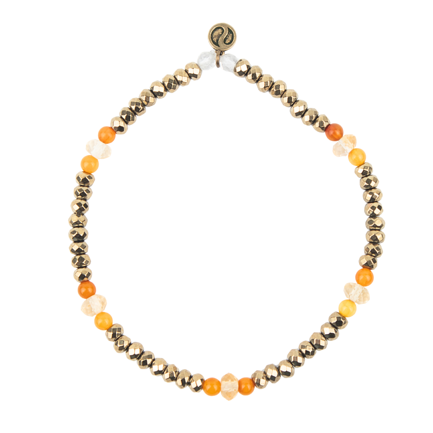 Midas Touch Bracelet | Pyrite, Amber and Citrine Bracelets for