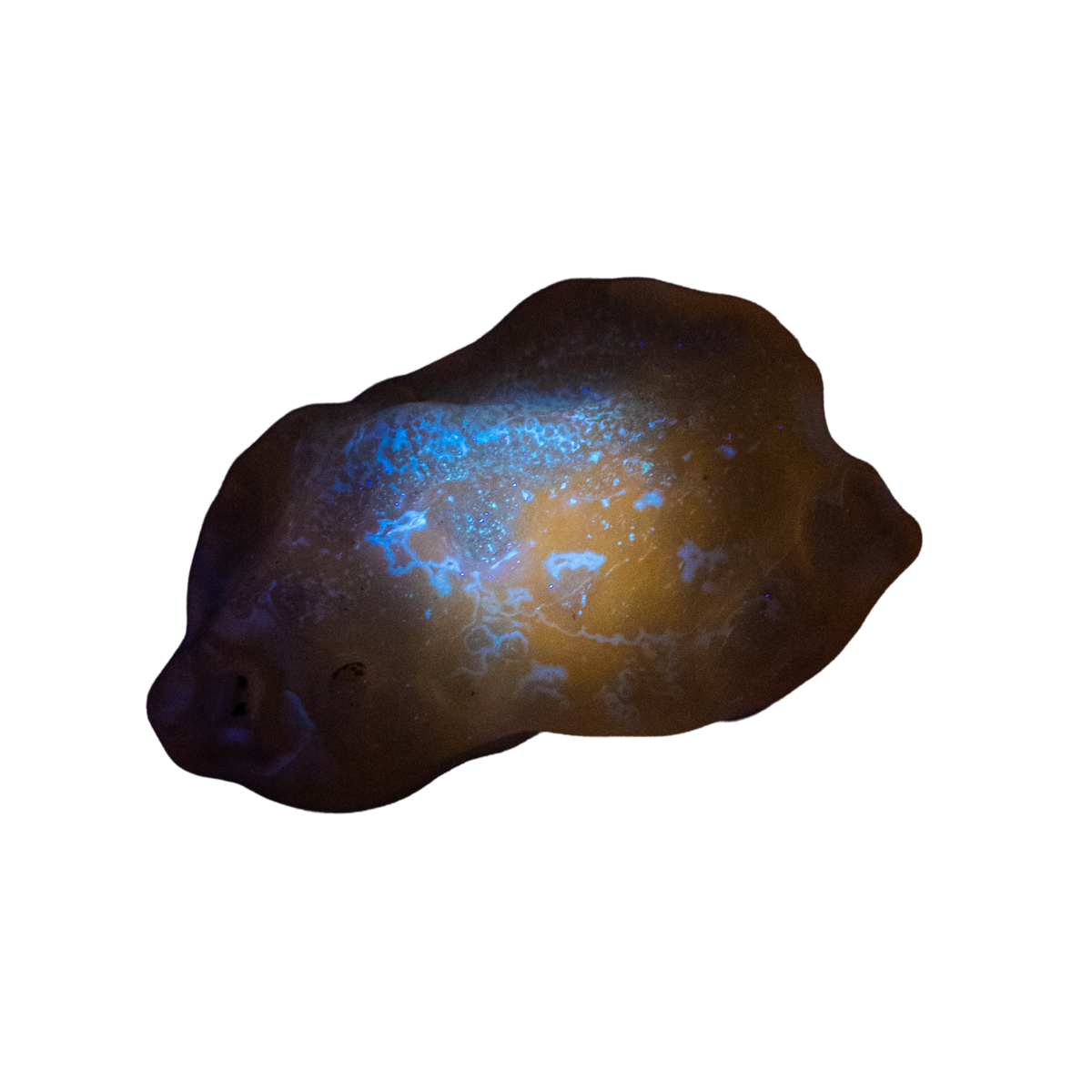 UV Reactive Pink Agate Stone