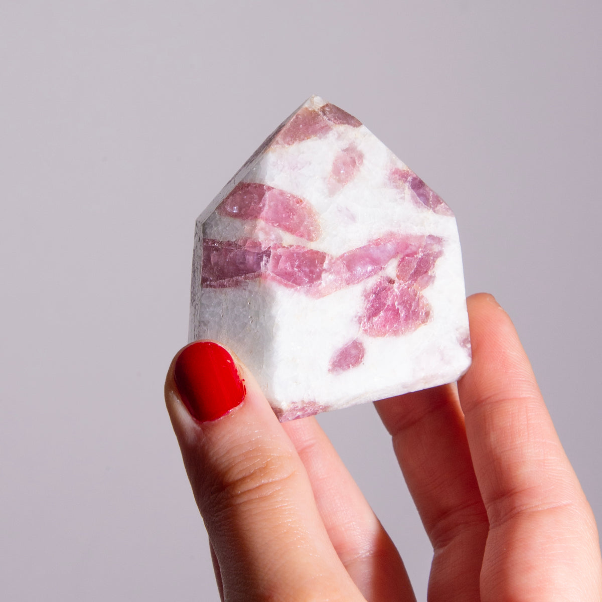 Pink Tourmaline in Albite Point