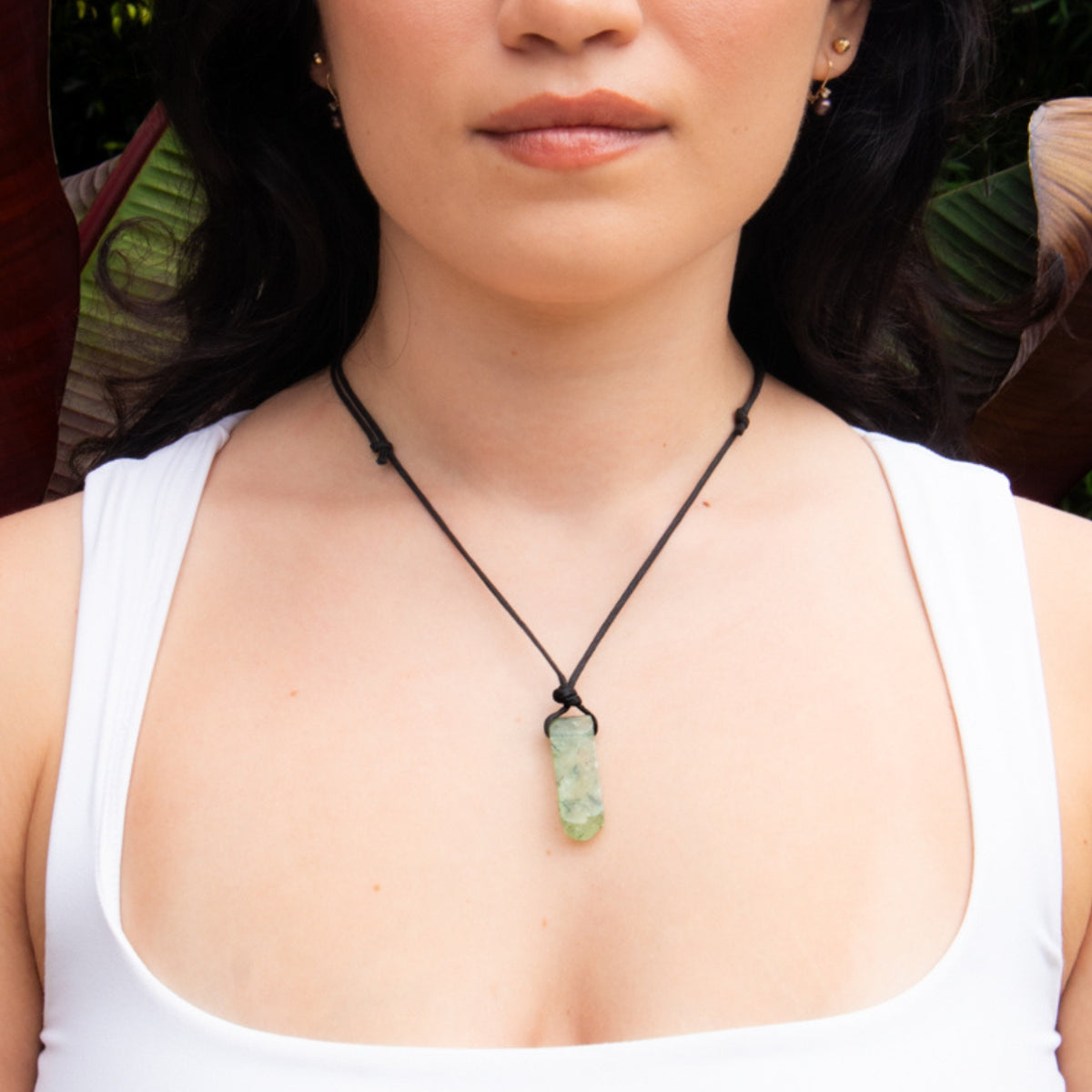 Prehnite Adjustable Necklace