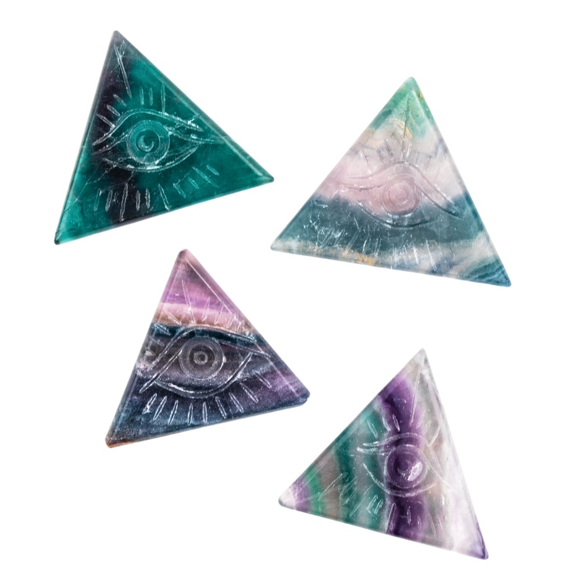 Fluorite Protective Eye Crystal