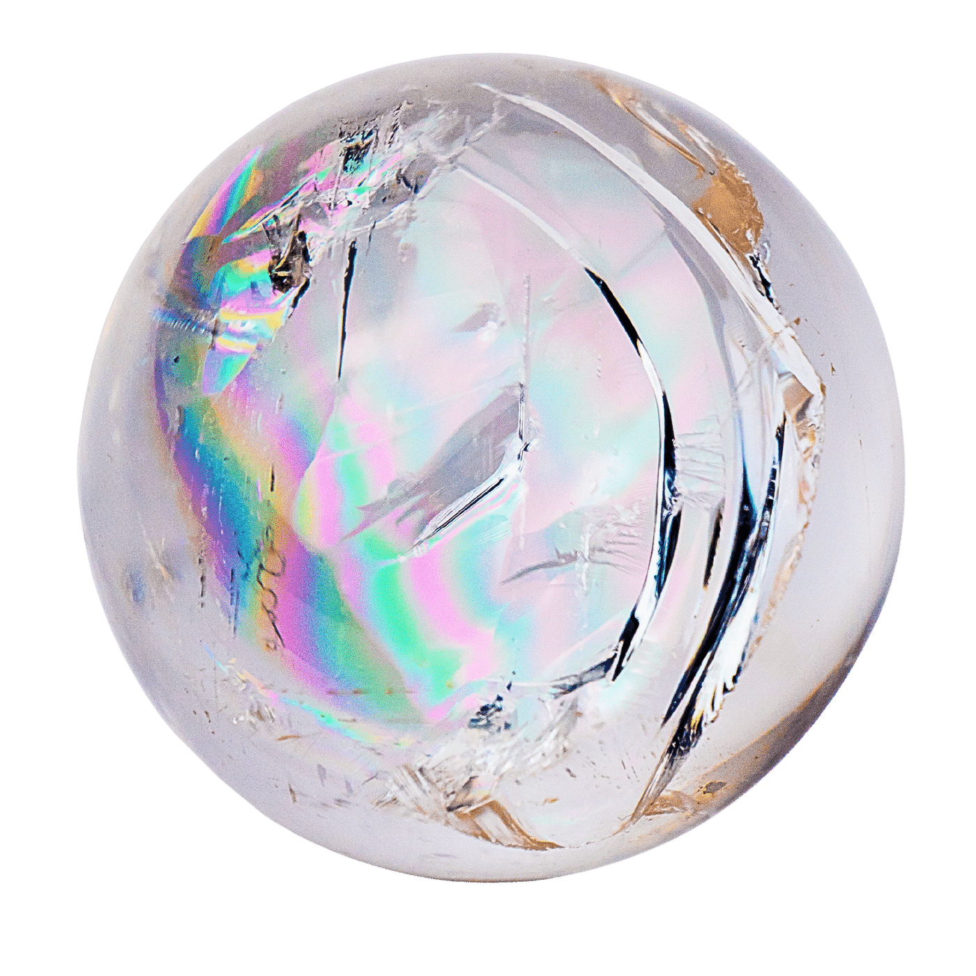 Rainbow Quartz Sphere