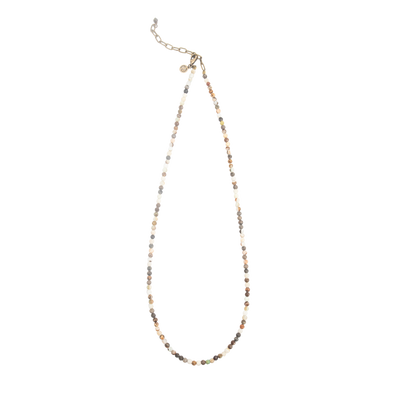 Raw Larimar Convertible Bracelet-Necklace