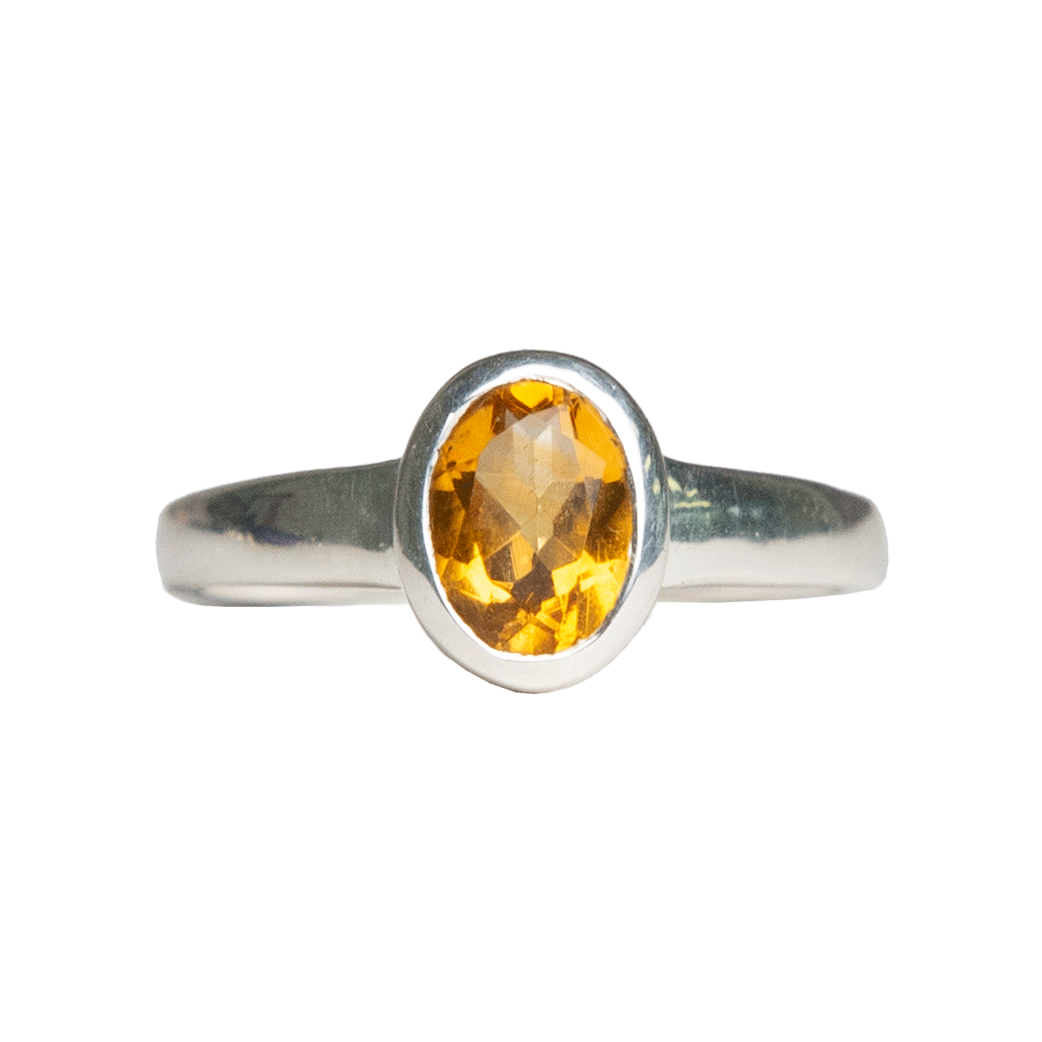 Oval Citrine Ring Shop Citrine Jewelry at Energy Muse