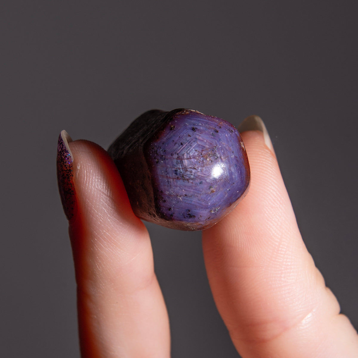 Star Ruby Corundum Crystal