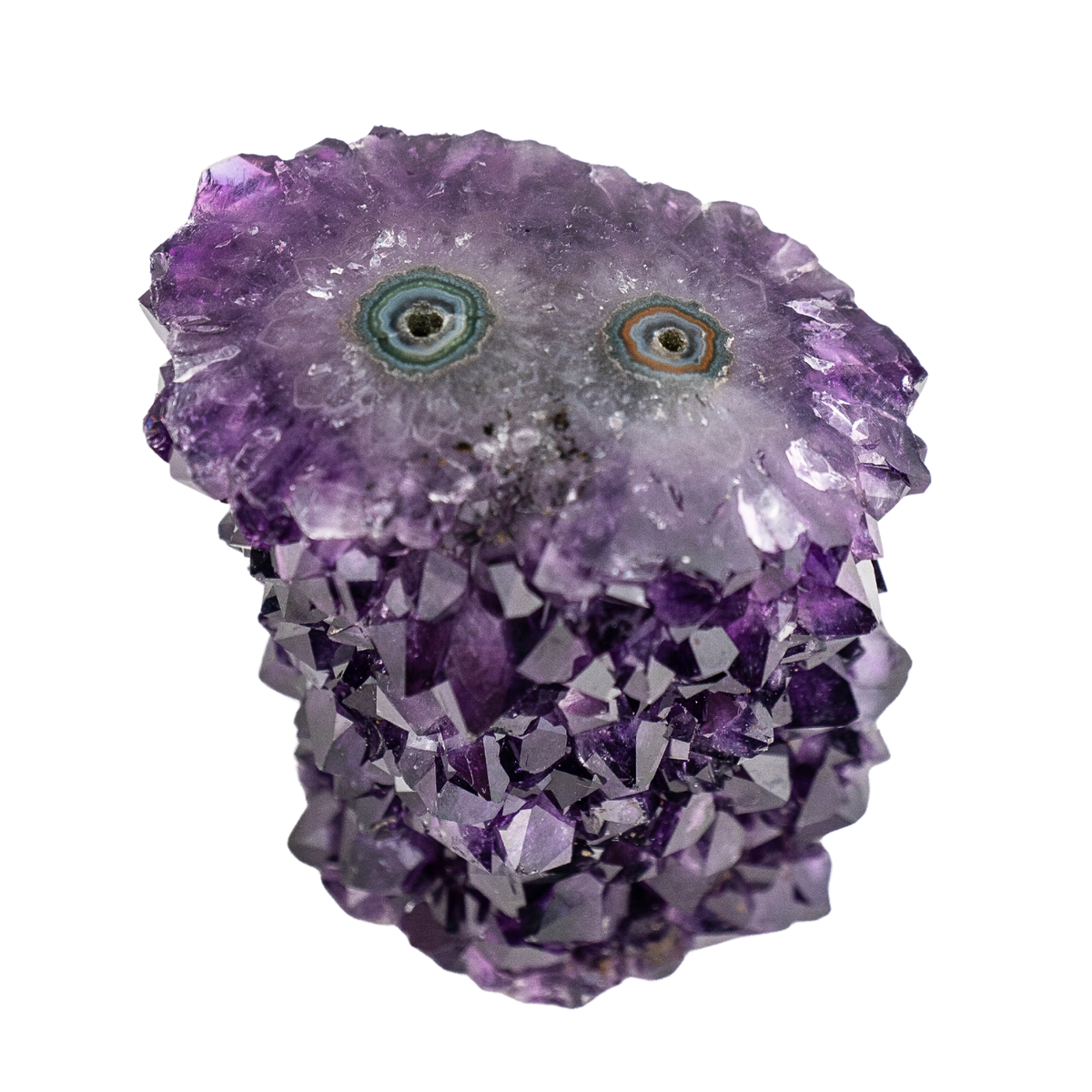 Uruguayan Amethyst with Stalactite