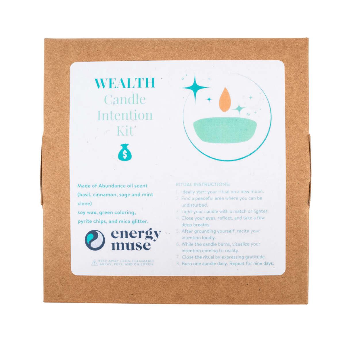 Wealth Tea Light Candles